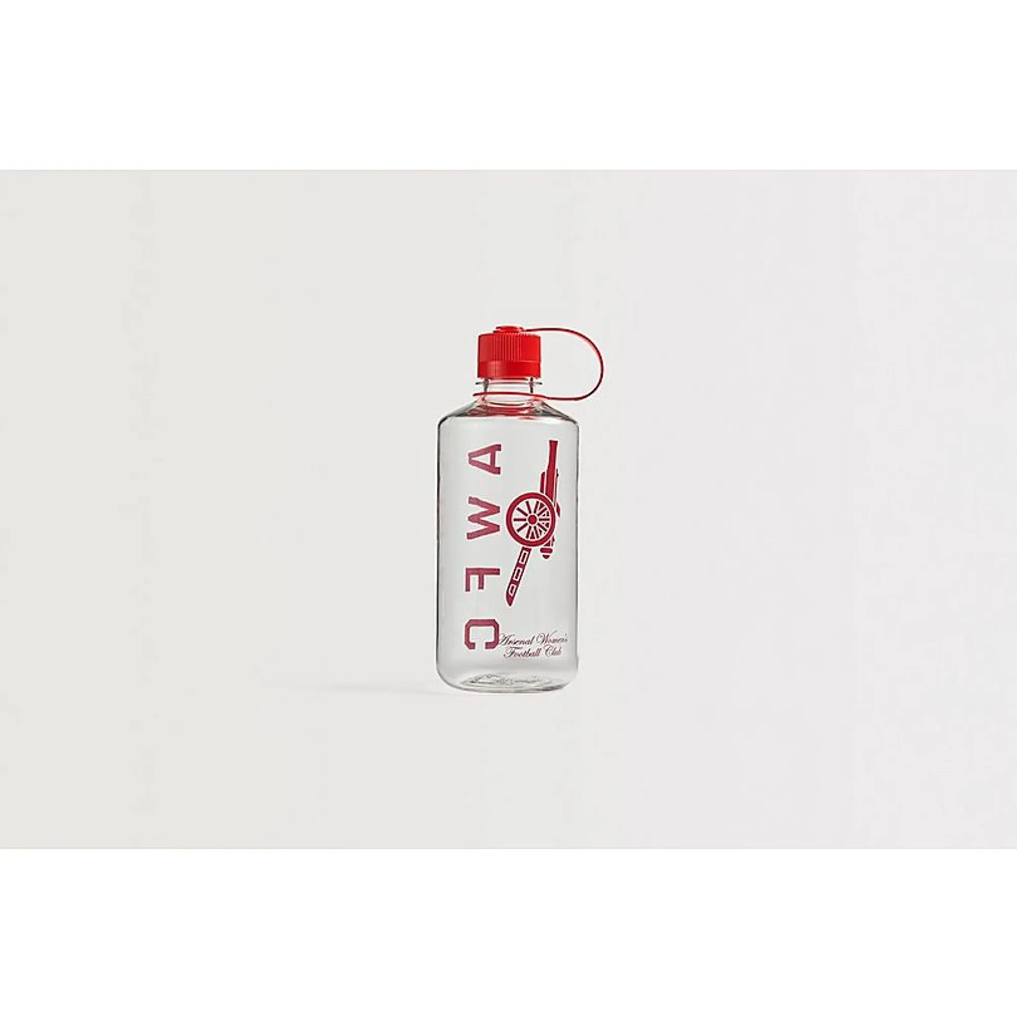 Arsenal AWFC Clear Water Bottle, Multicolor