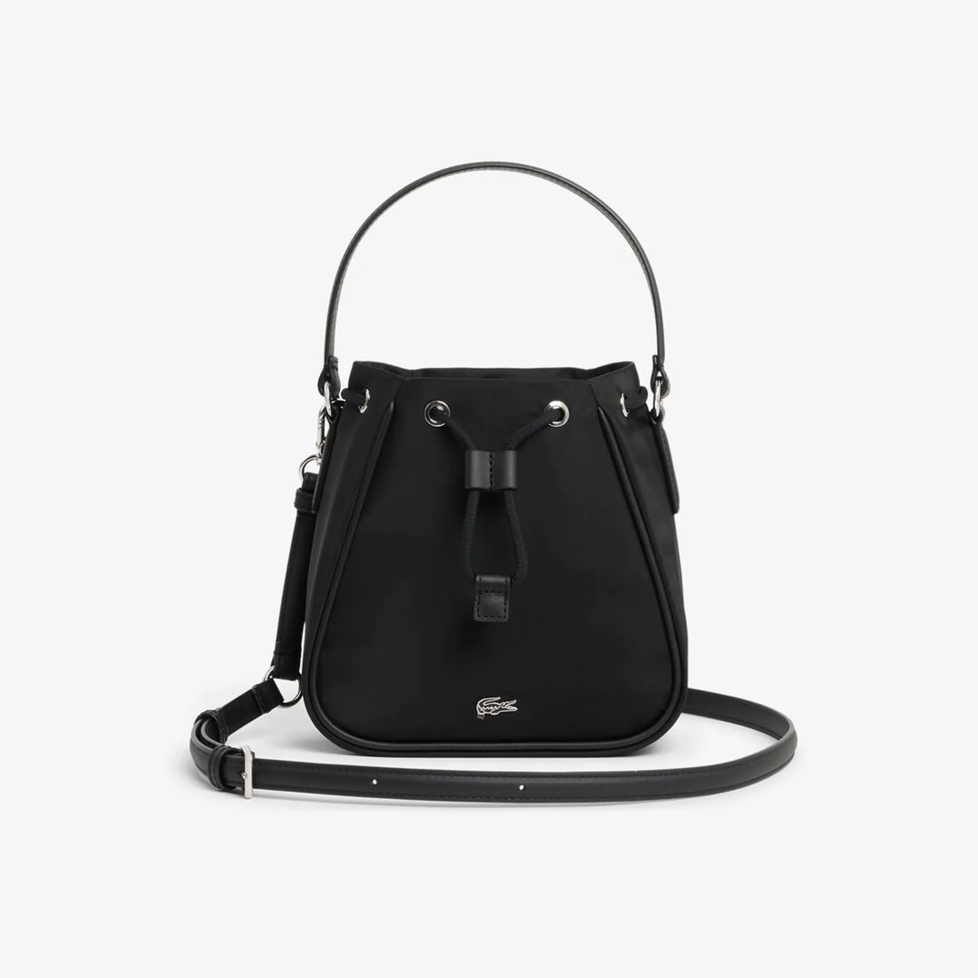 Lacoste Small Day in L Bucket Bag - Black