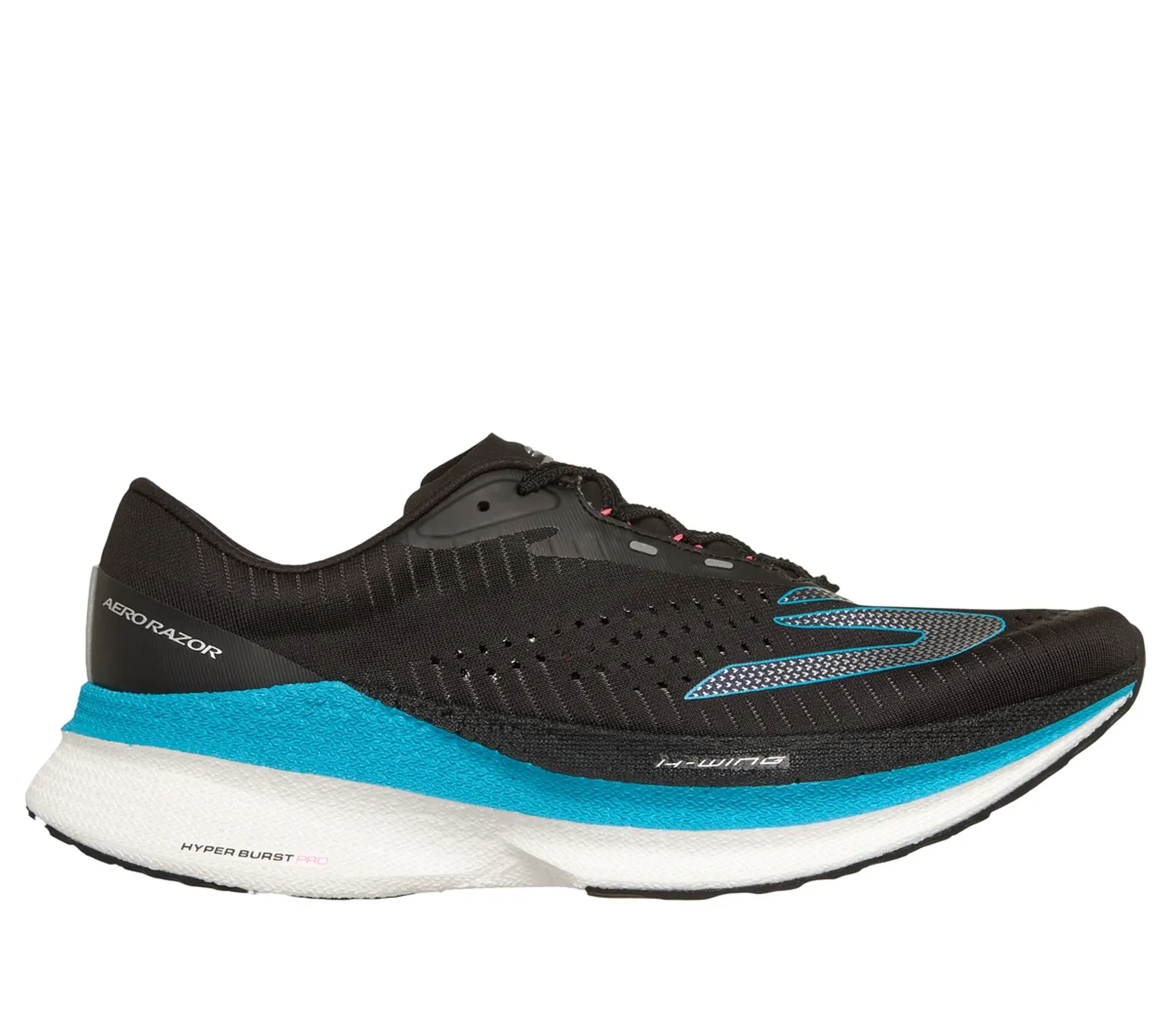 Skechers Men's Aero Razor Sneaker in Black