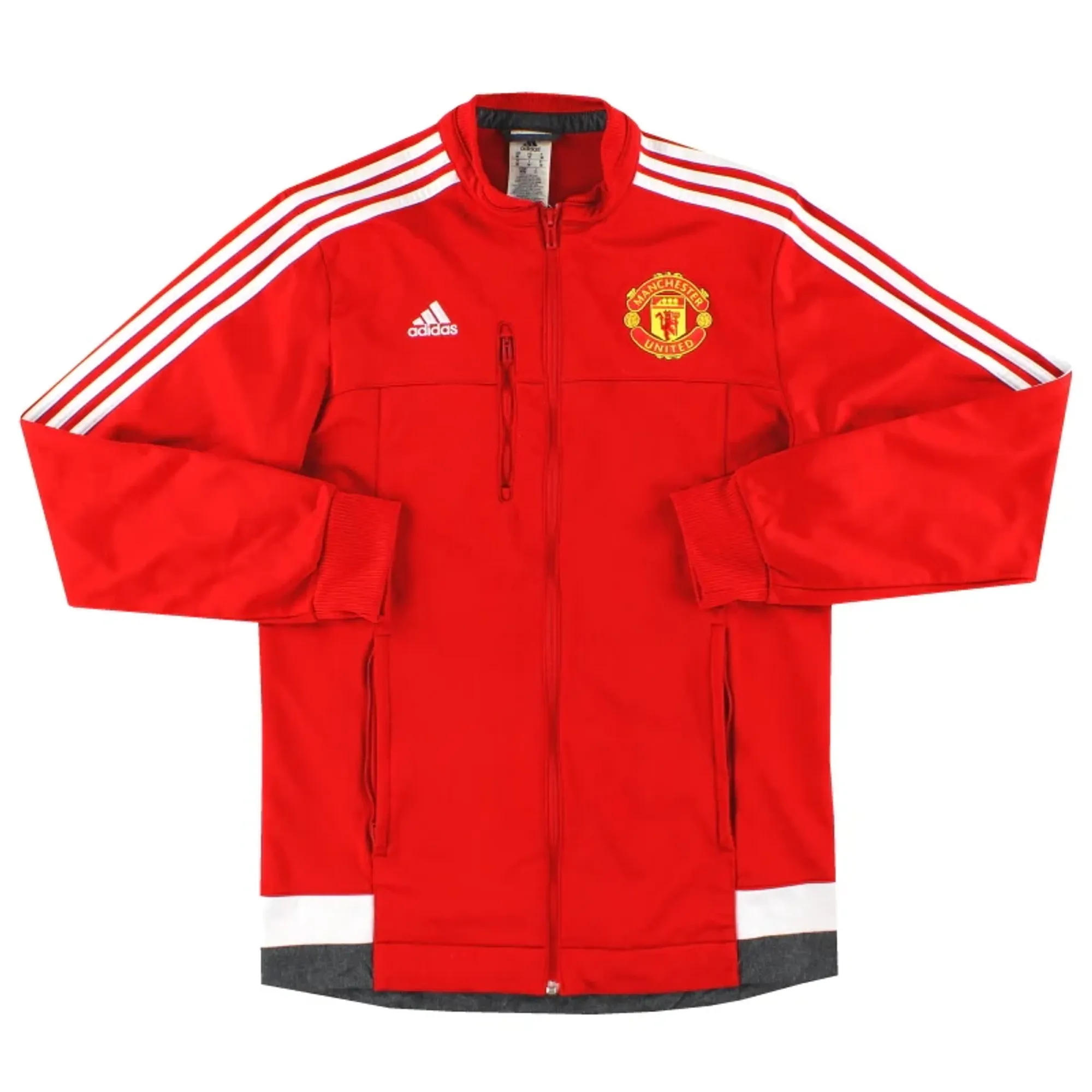 2015-16 Manchester United adidas Anthem Jacket L - Manchester United / Excellent 