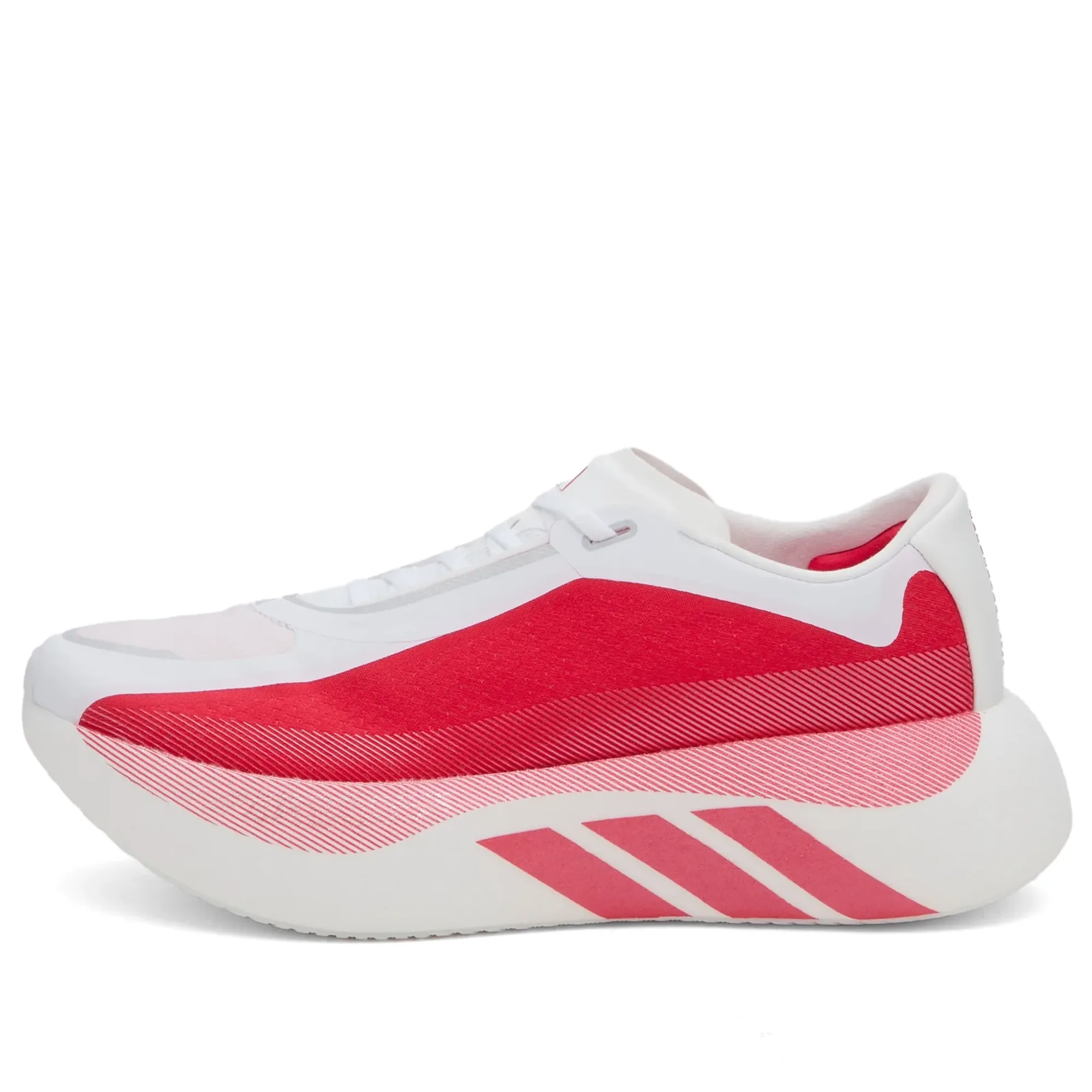 Adidas Women's Hyperboost Edge Sneaker White/Pure Ruby