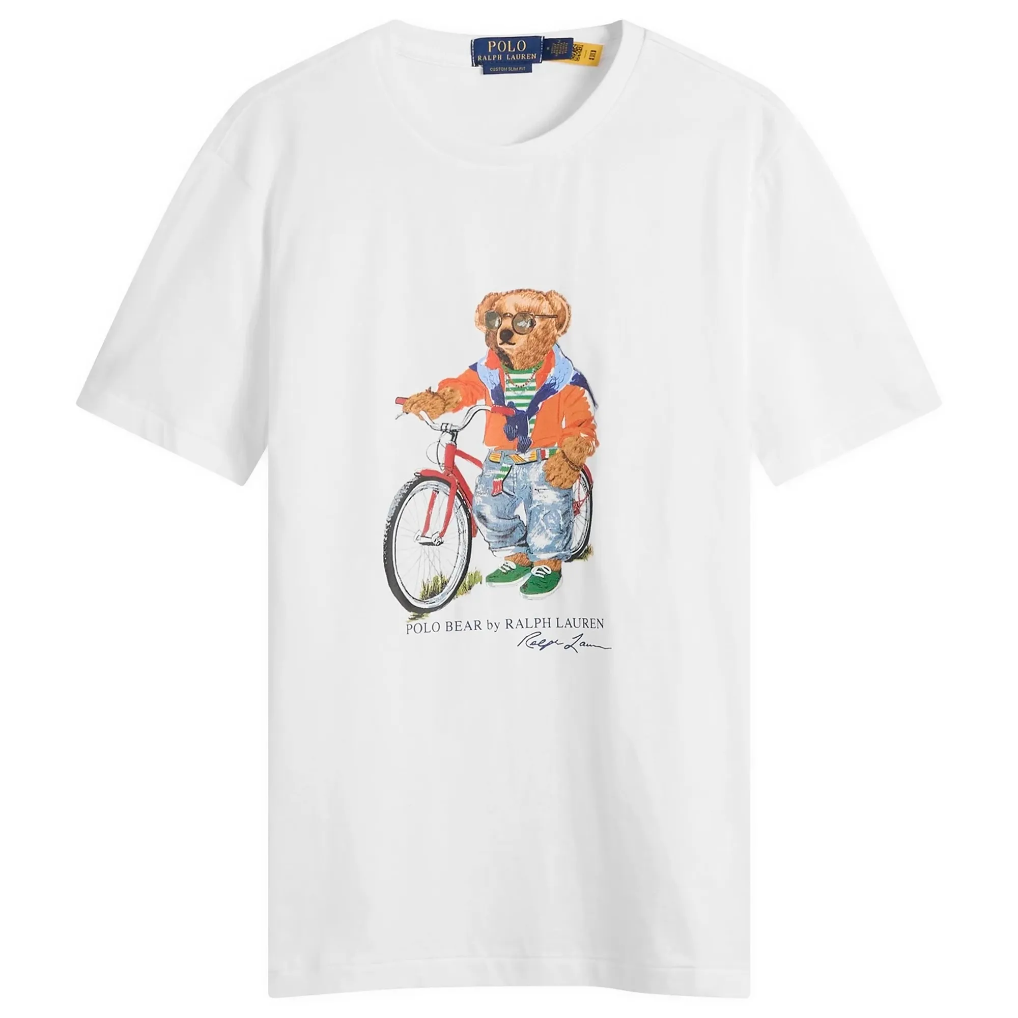 Polo Ralph Lauren Men's Summer Bear T-Shirt White