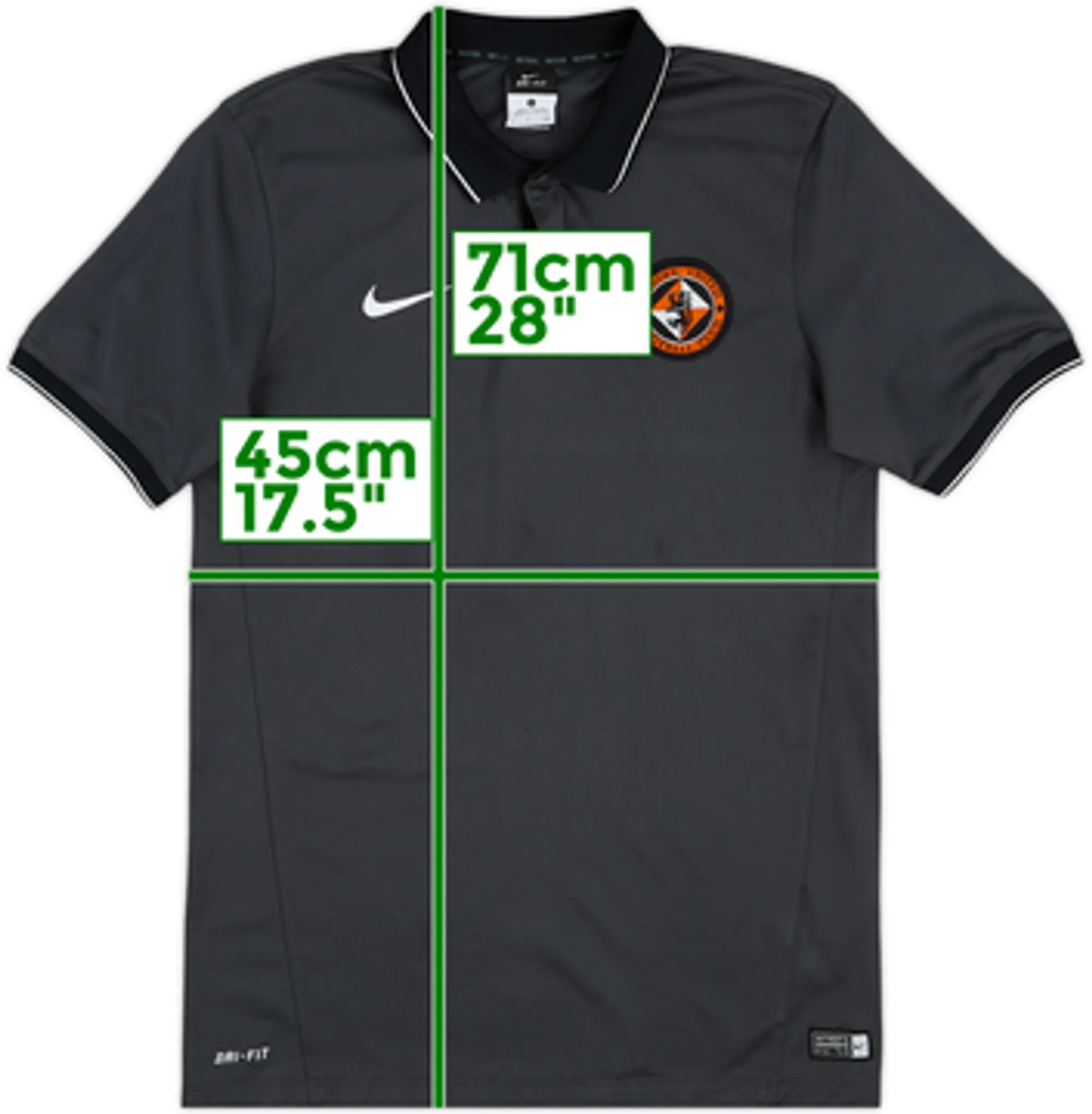 2014-15 Dundee United Nike Polo Shirt - 6/10 - (S)