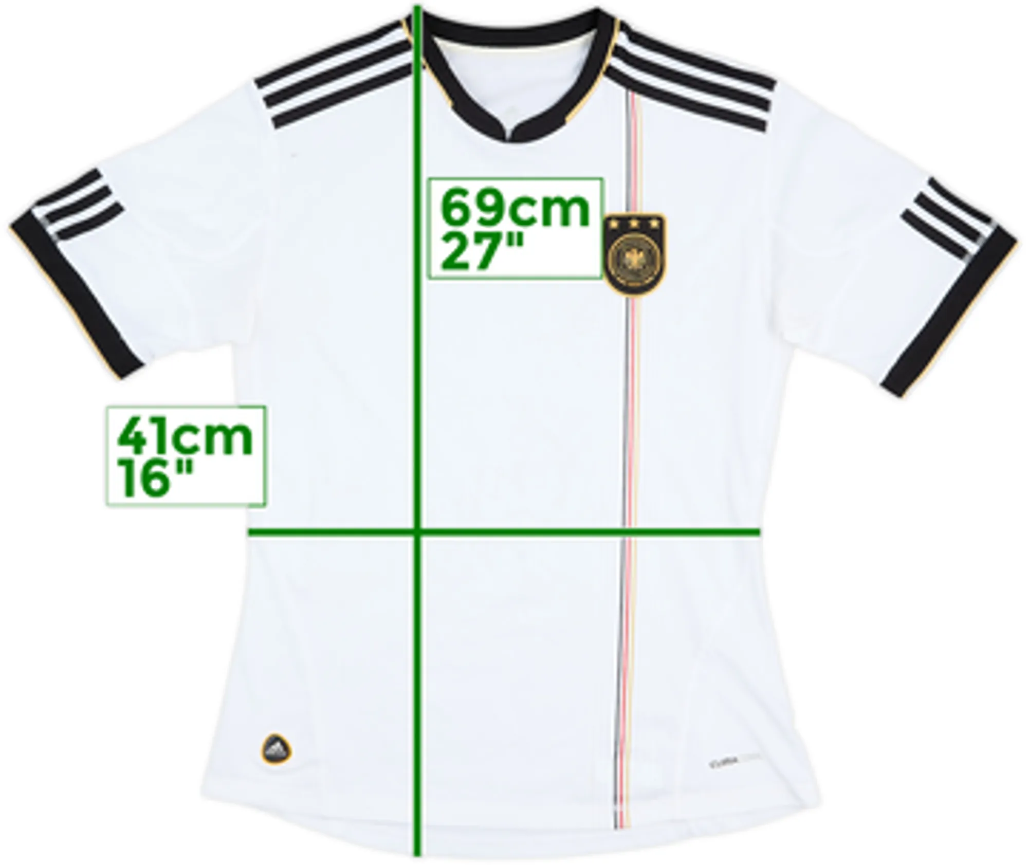 2010-11 Germany Home Shirt - 9/10 - (Women's M)