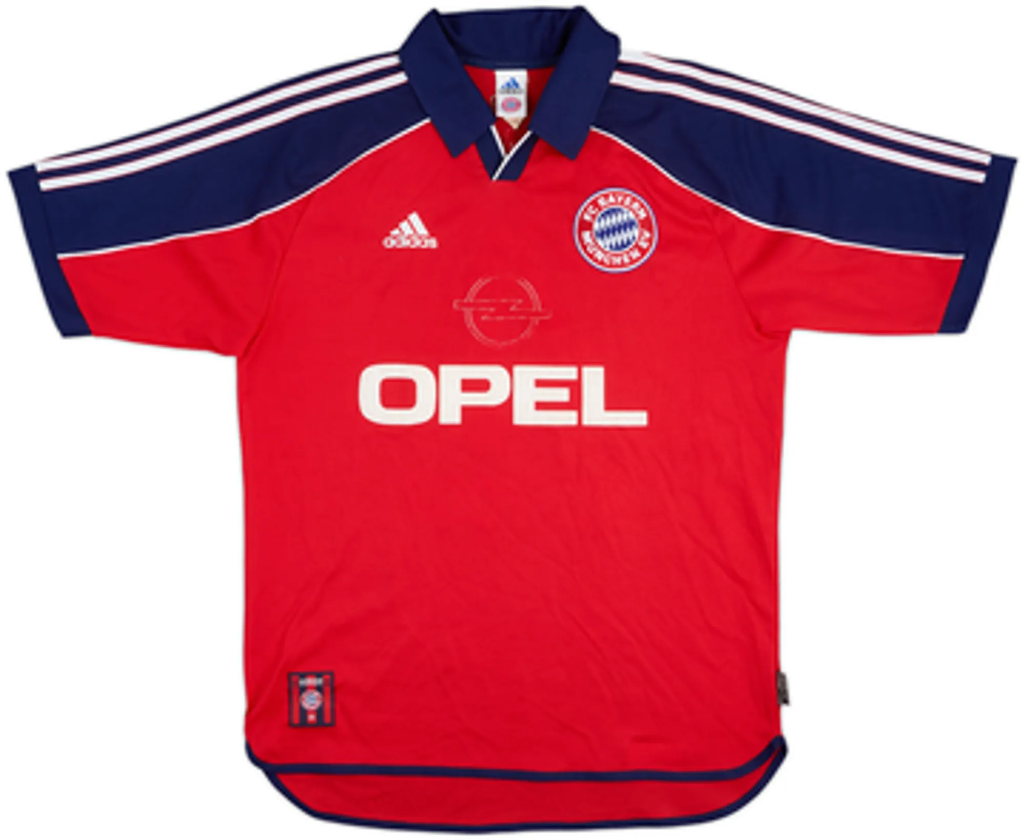 1999-01 Bayern Munich Home Shirt Kuffour #4 - 5/10 - (M)