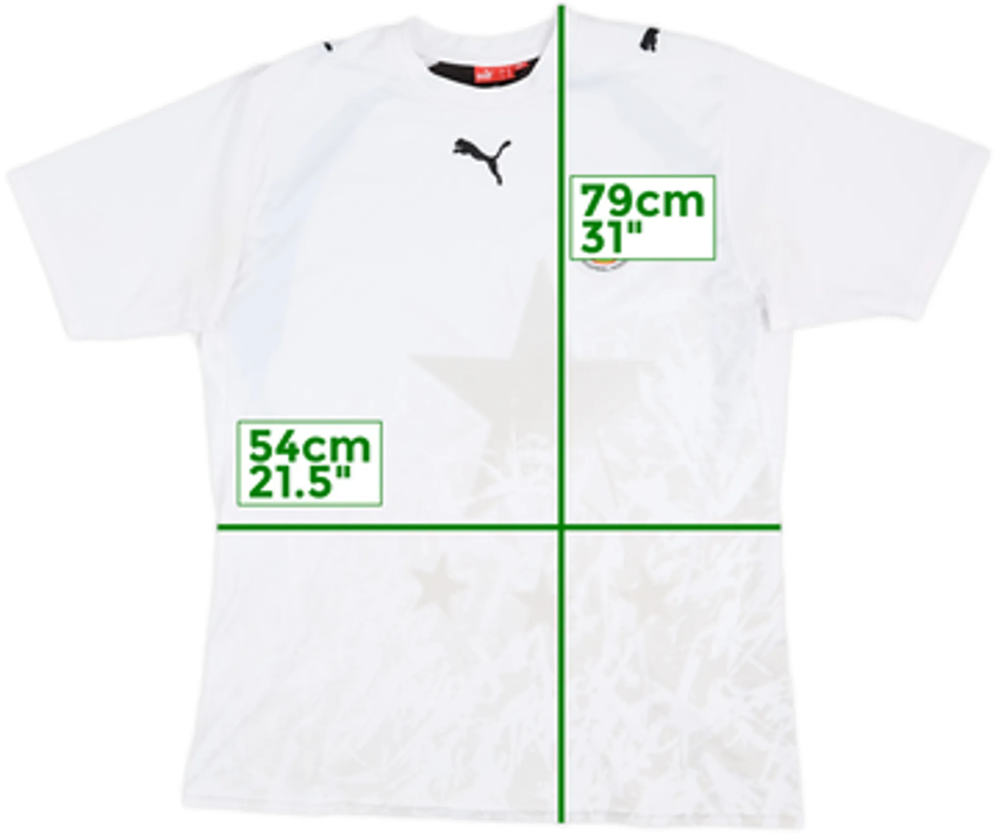 2006-07 Ghana Basic Home Shirt - 4/10 - (XL)