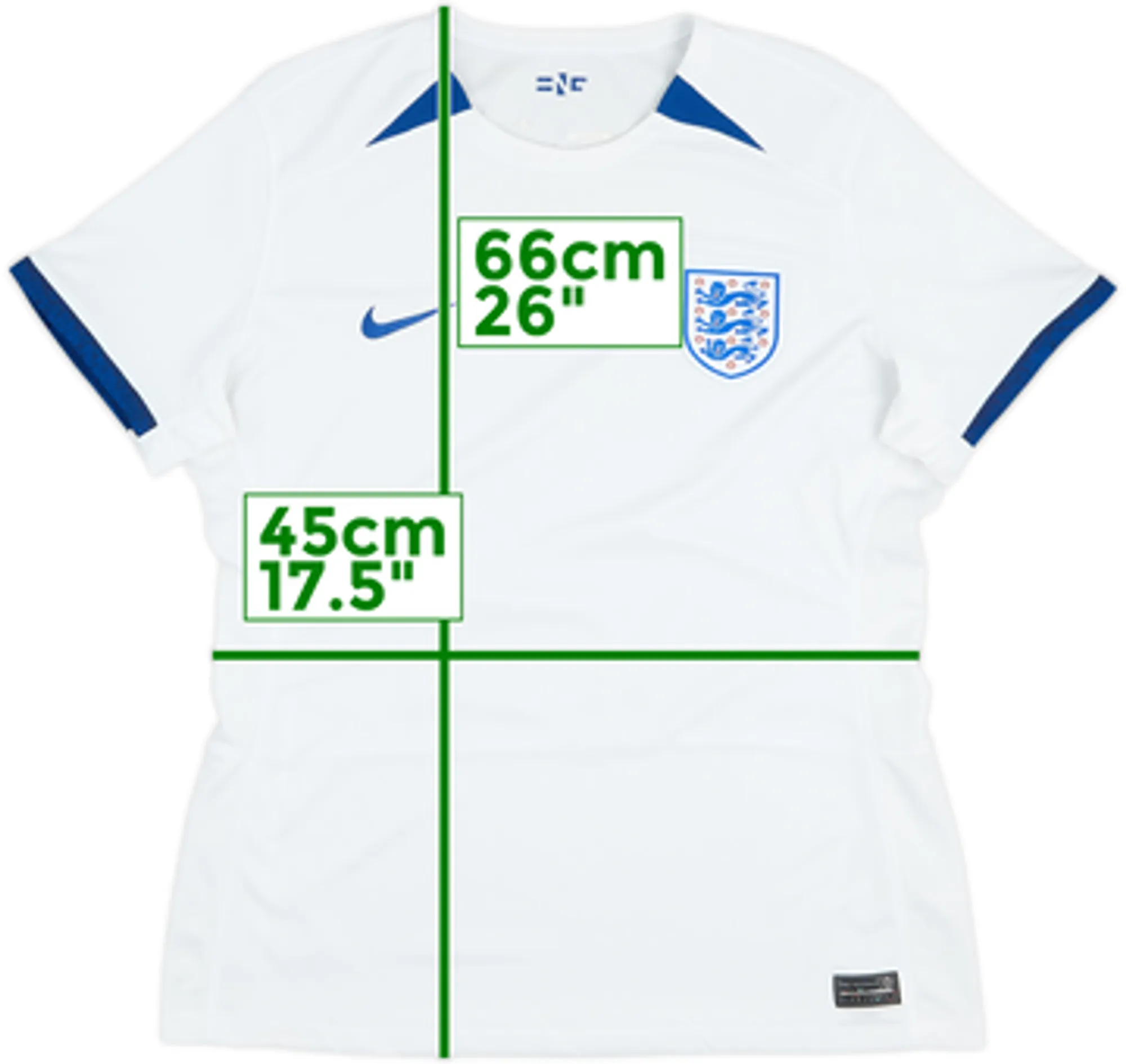 2023-24 England Lionesses Home Shirt - 8/10 - (Women's L)