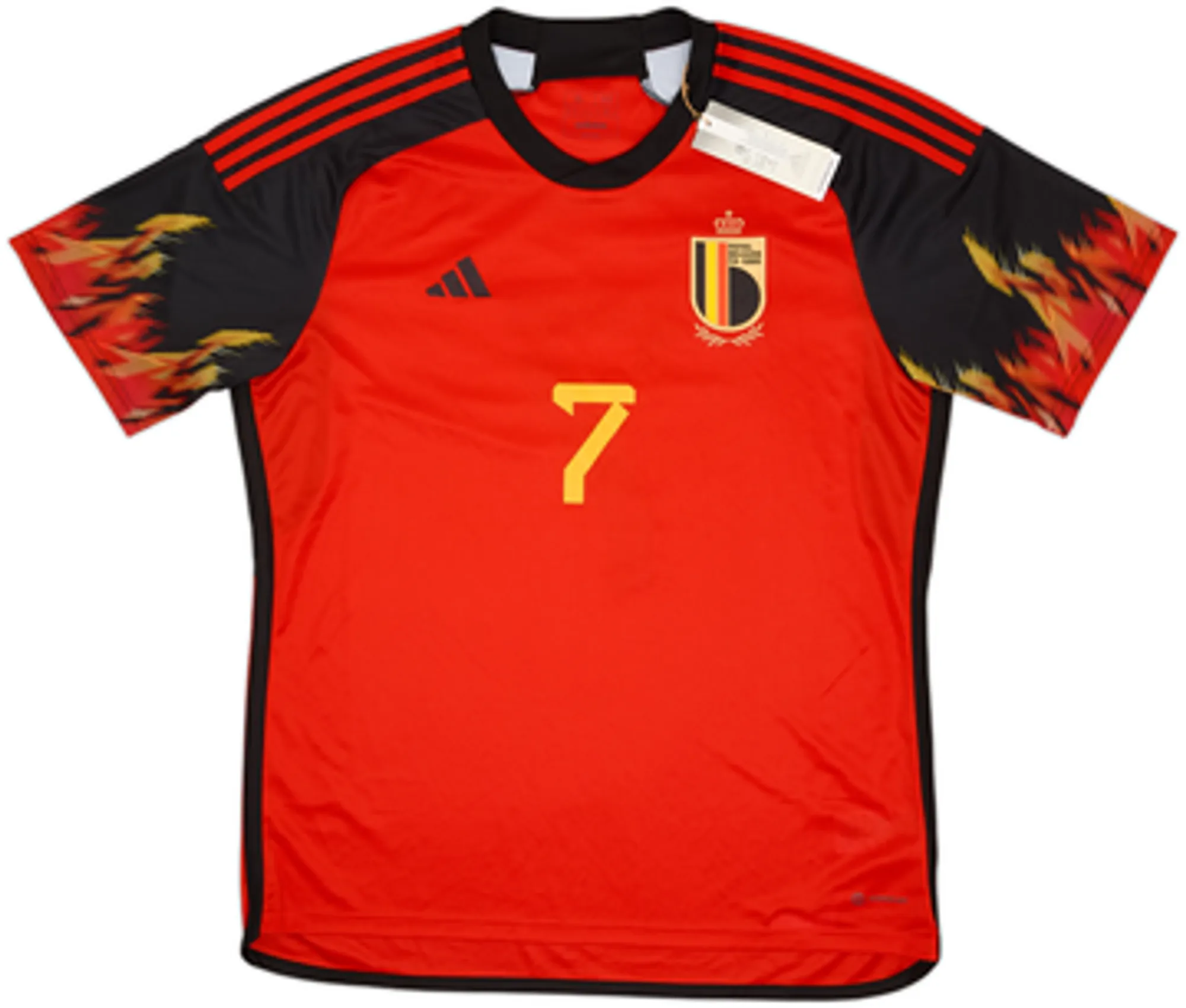 2022-23 Belgium Home Shirt De Bruyne #7 (XL)