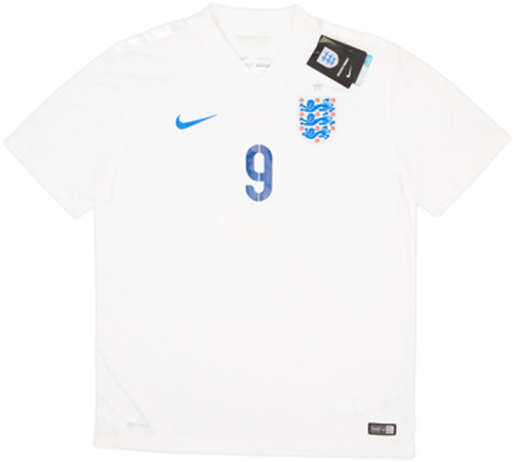 2014-15 England Home Shirt Sturridge #9 (L)