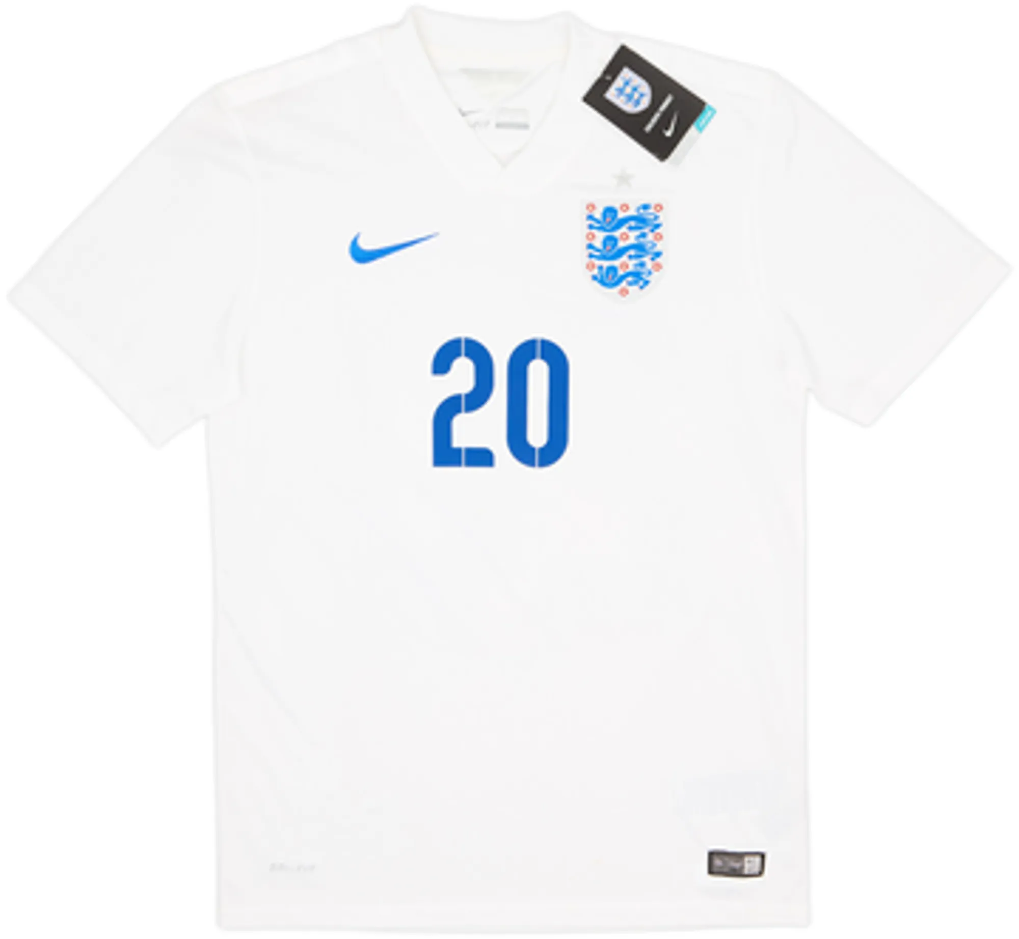 2014-15 England Home Shirt Lallana #20 (S)