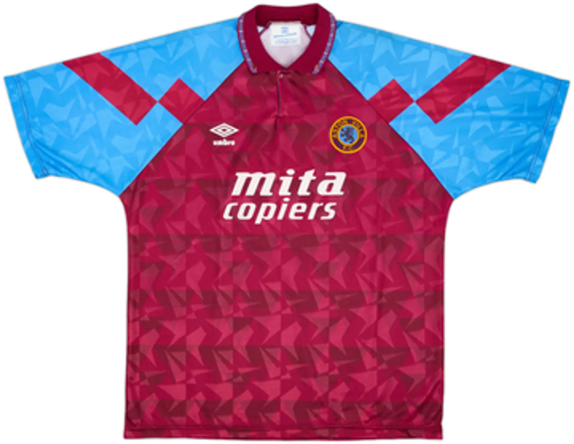 1990-92 Aston Villa Home ShirtEXL