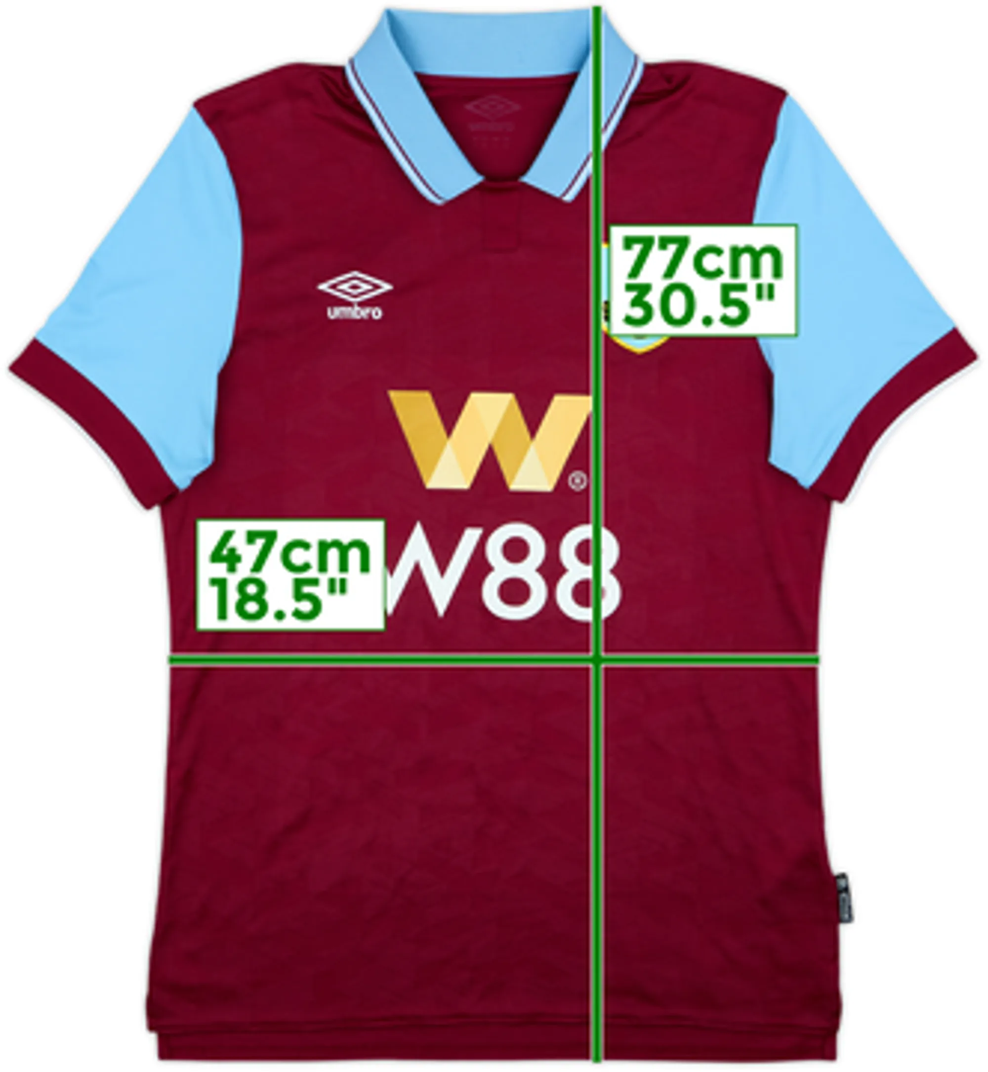 2023-24 Burnley Home Shirt - 10/10 - (M)