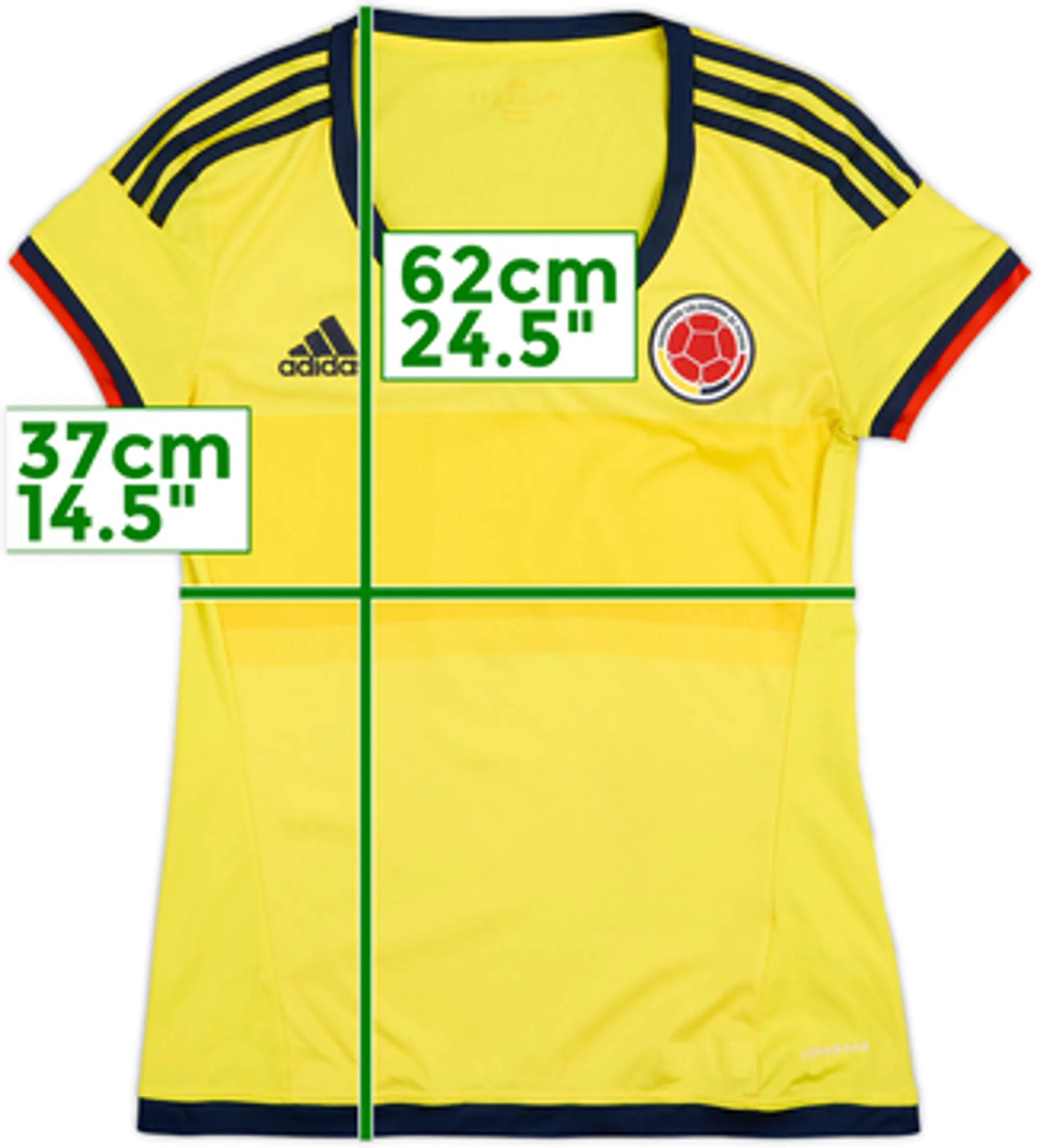 2014-15 Colombia Home Shirt - 8/10 - (Women's XS)