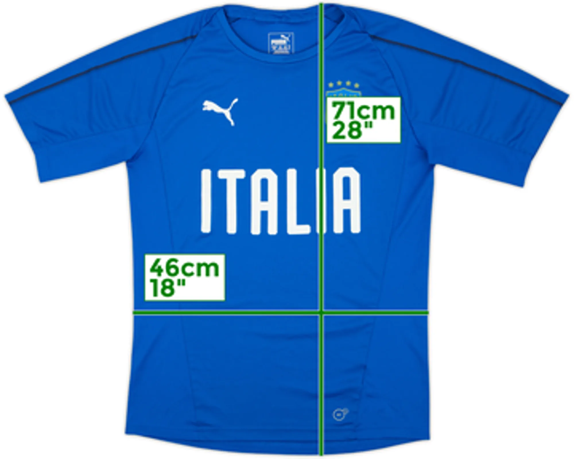 2018-19 Italy Puma Training Shirt - 10/10 - (M)
