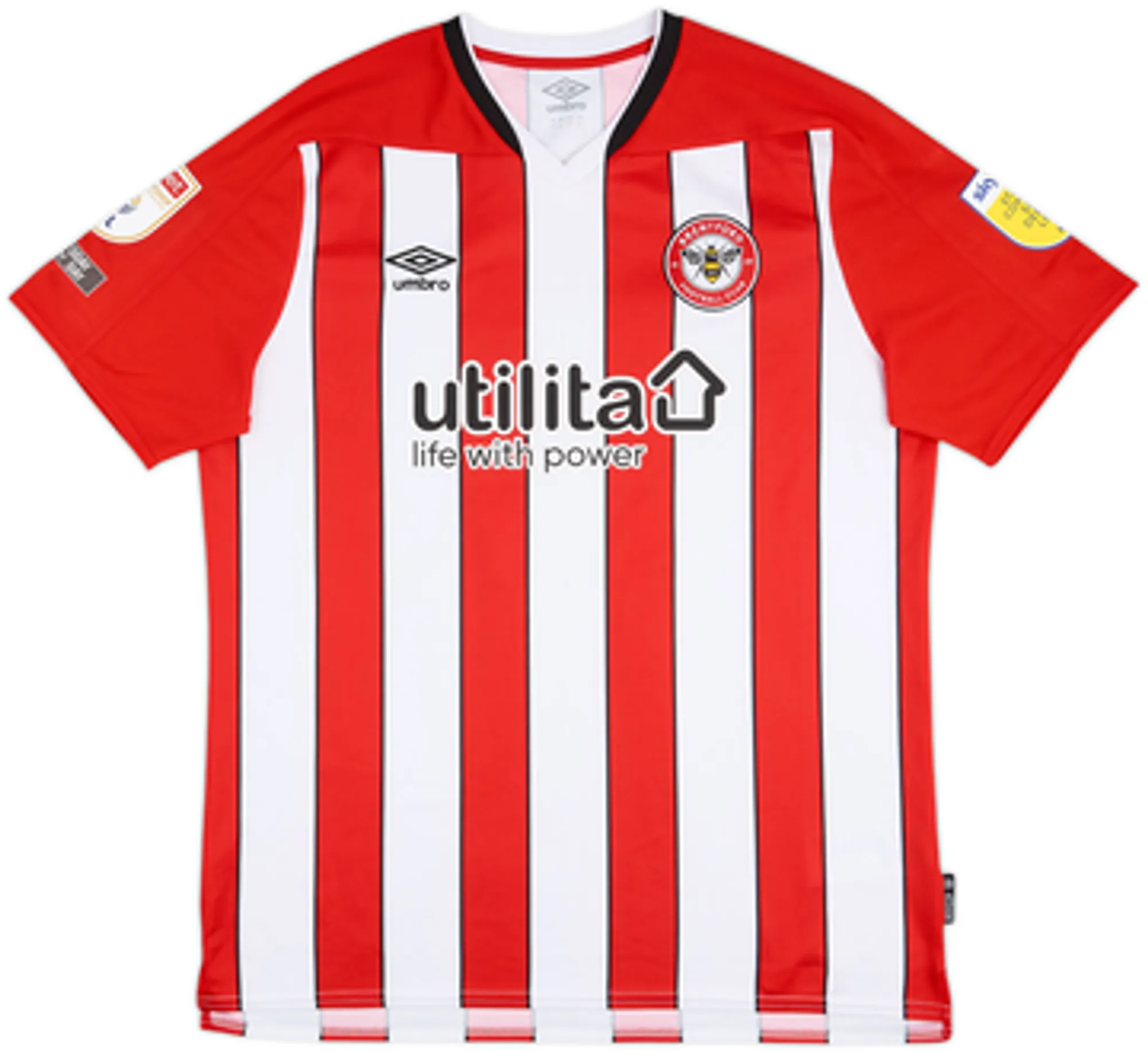 2020-21 Brentford Home Shirt Toney #17 - 10/10 - (XL)