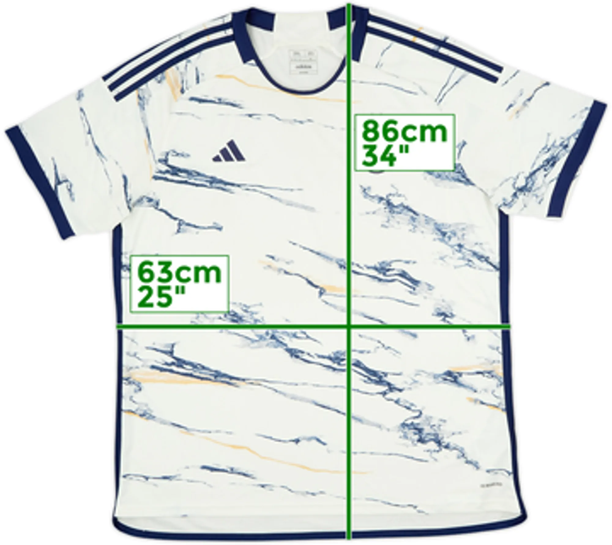 2023-24 Italy Away Shirt - 6/10 - (XXL)