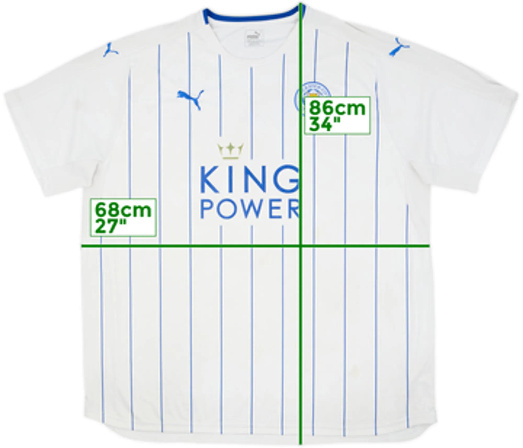 2016-17 Leicester Third Shirt - 5/10 - (4XL)