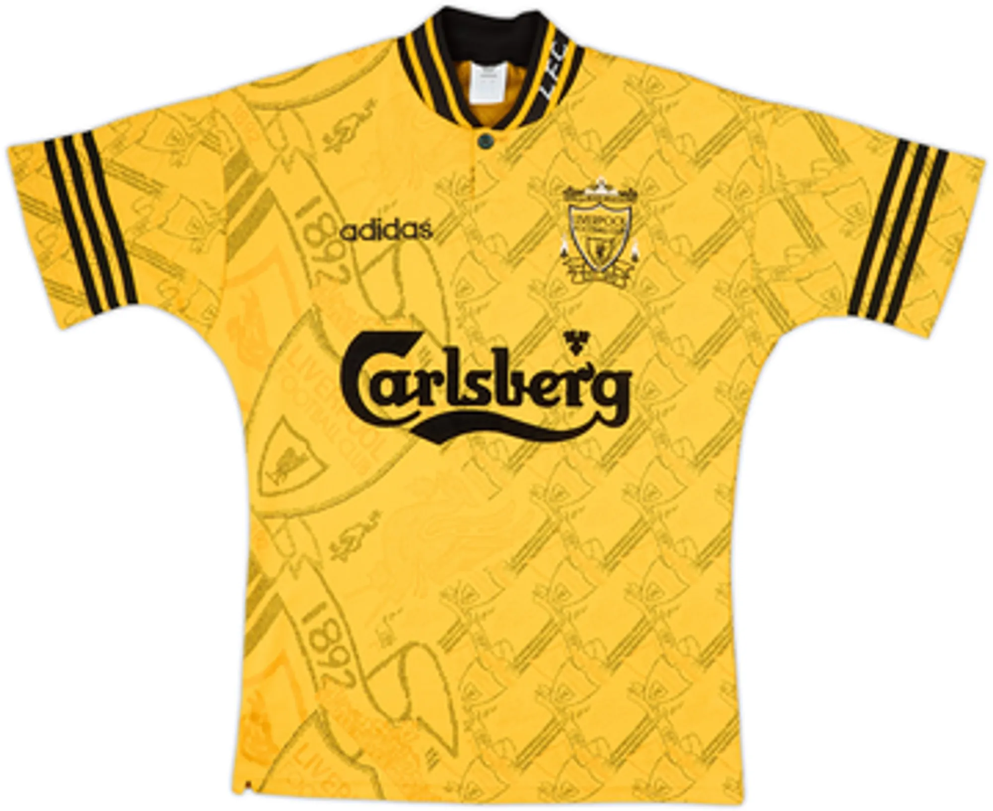 1994-96 Liverpool Third Shirt & Shorts - 7/10 - (S)