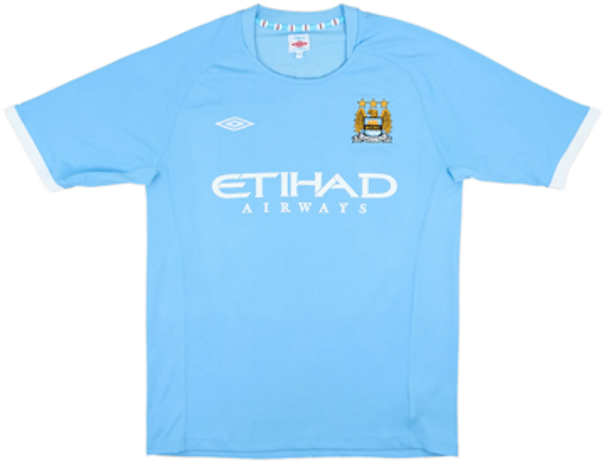 2010-11 Manchester City Home Shirt Balotelli #45 - 6/10 - (L)