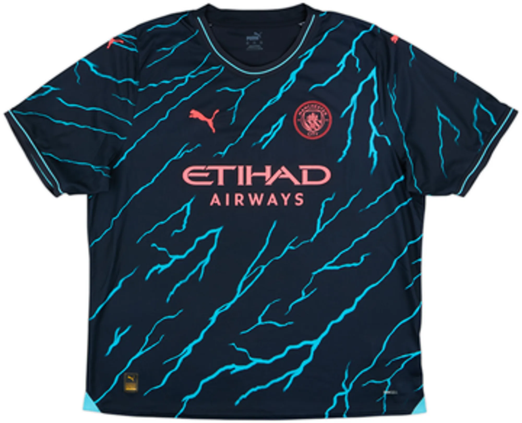 2023-24 Manchester City Third Shirt Haaland #9 - 5/10 - (XXL)
