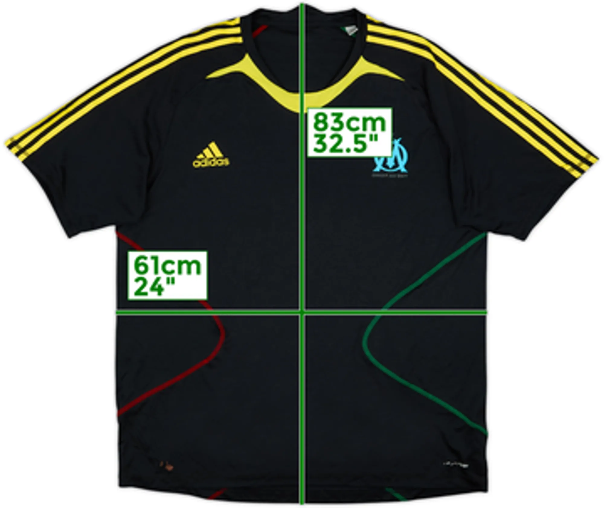 2010-11 Marseille adidas Formotion Training Shirt - 7/10 - (XXL)