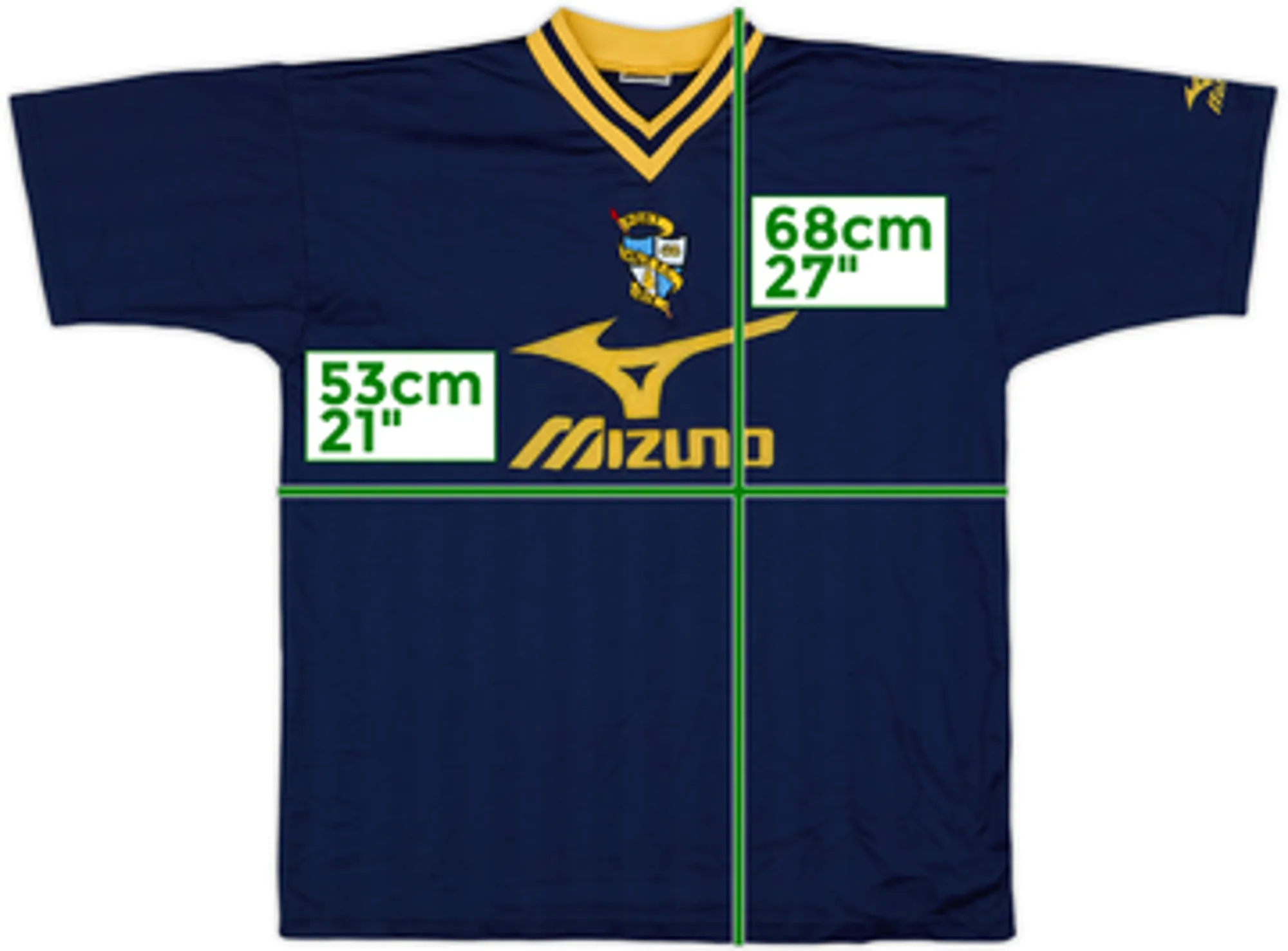 1999-01 Port Vale Mizuno Training Shirt - 8/10 - (M)
