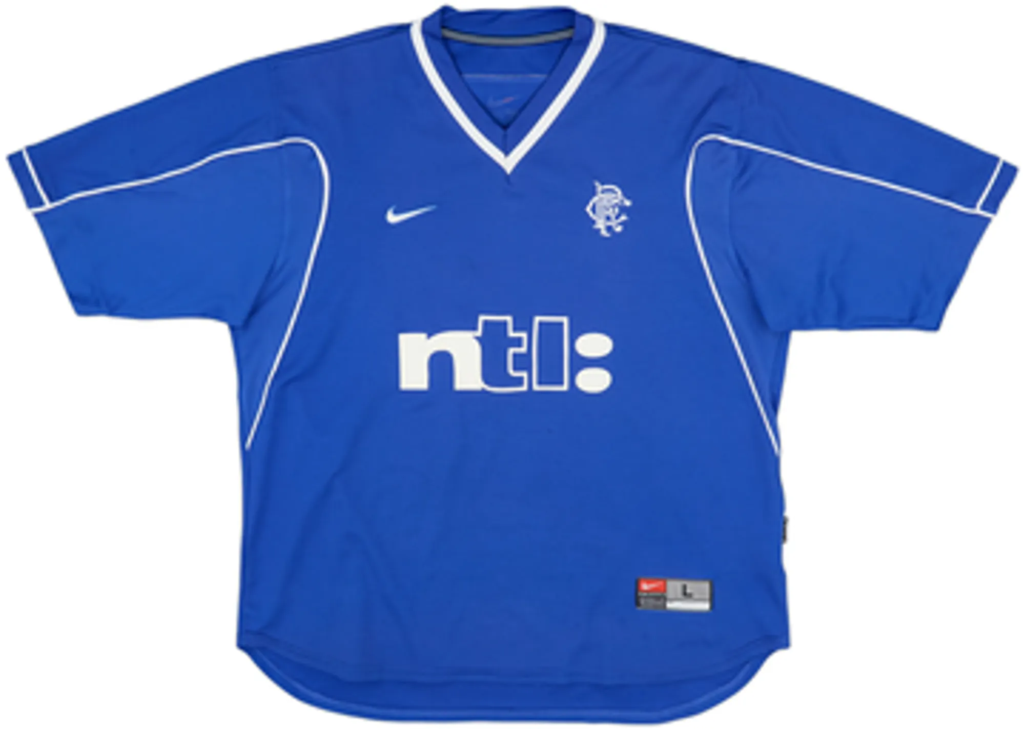 1999-01 Rangers Home Shirt Amoruso #4 - 7/10 - (L)