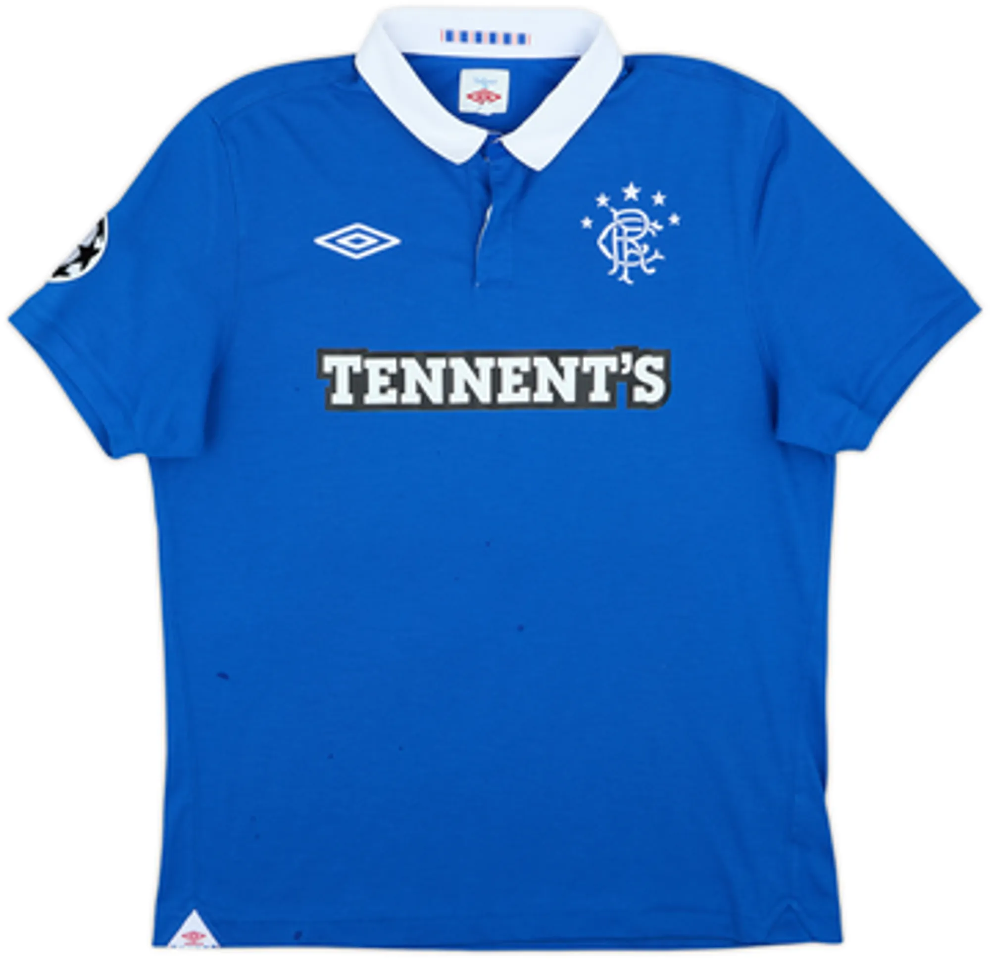 2010-11 Rangers Home Shirt Davis #8 - 6/10 - (M)