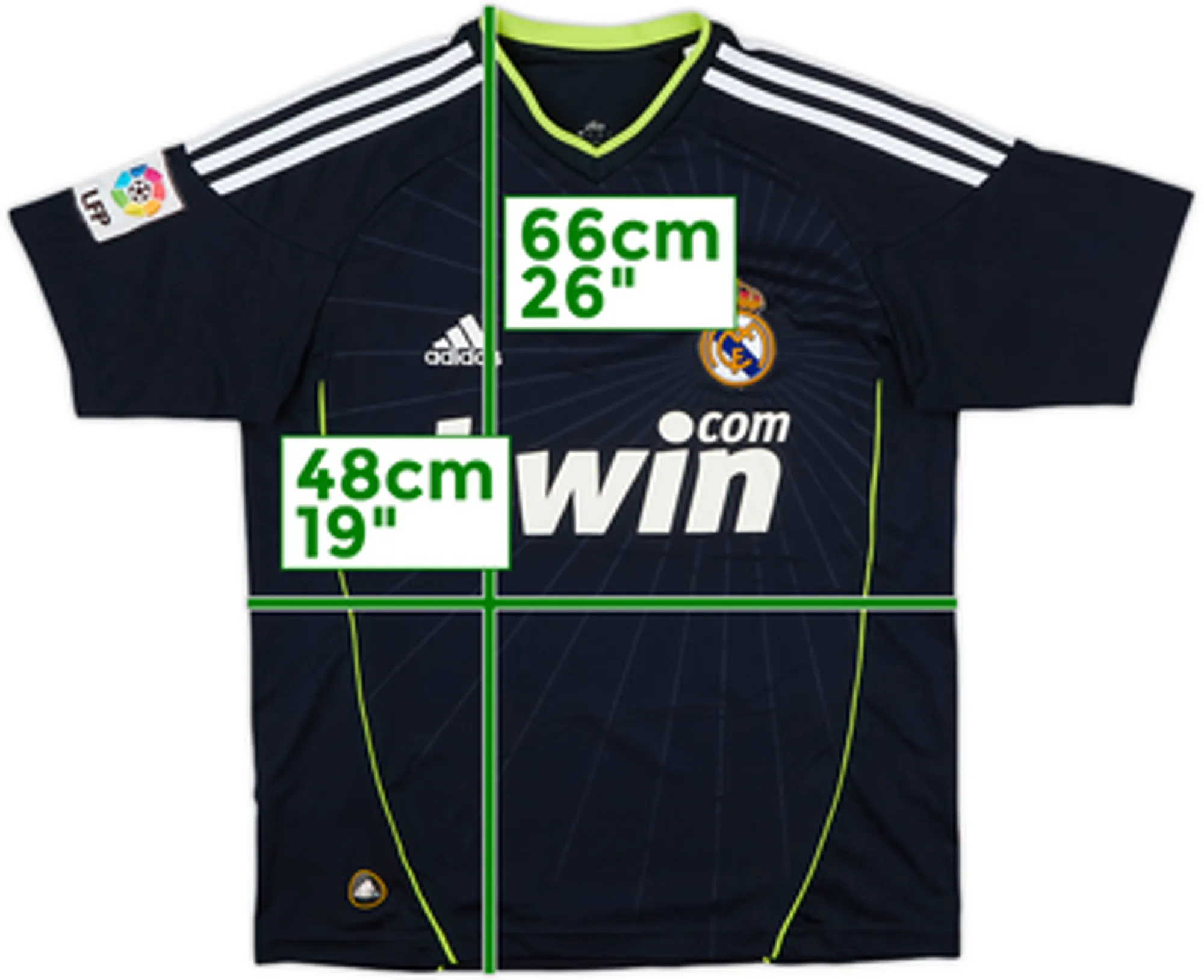 2010-11 Real Madrid Away Shirt - 8/10 - (L.Boys)