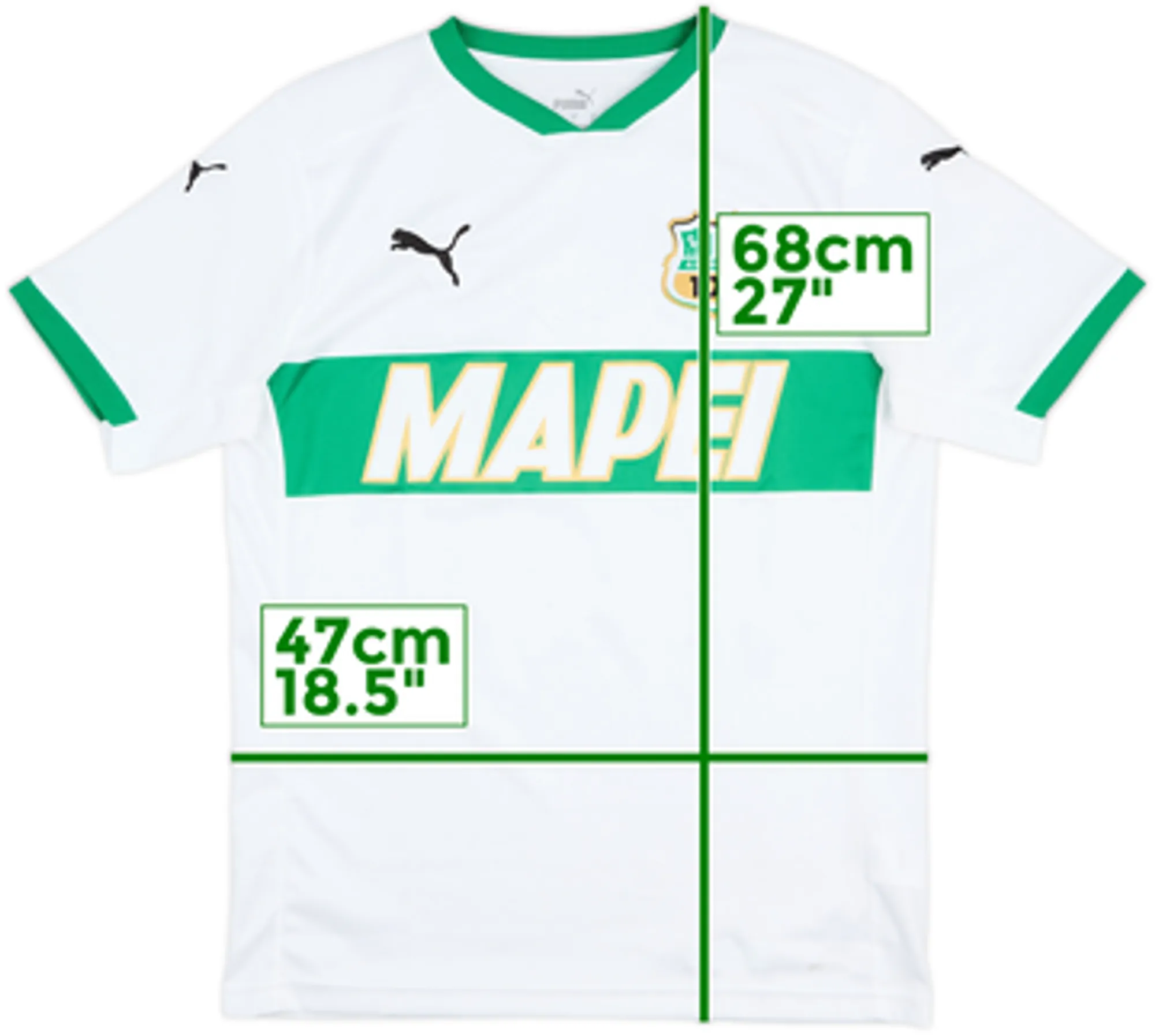 2020-21 Sassuolo Away Shirt - 8/10 - (S)