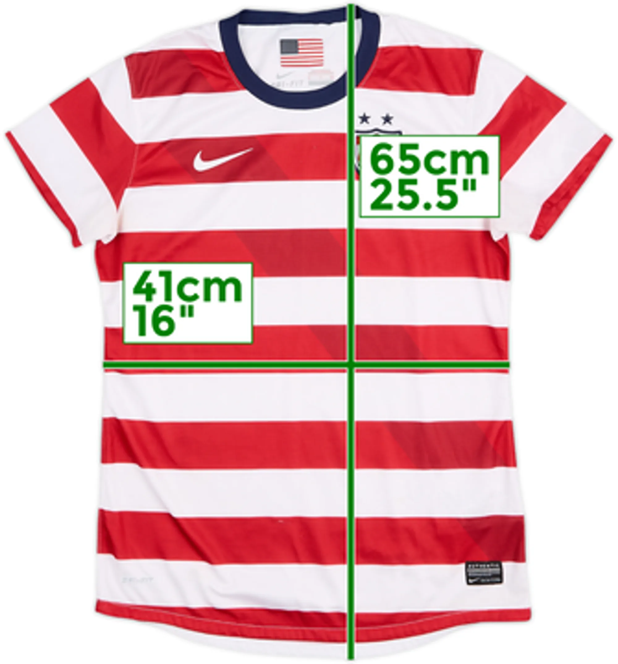 2012-13 USA Home Shirt - 8/10 - (Women's S)