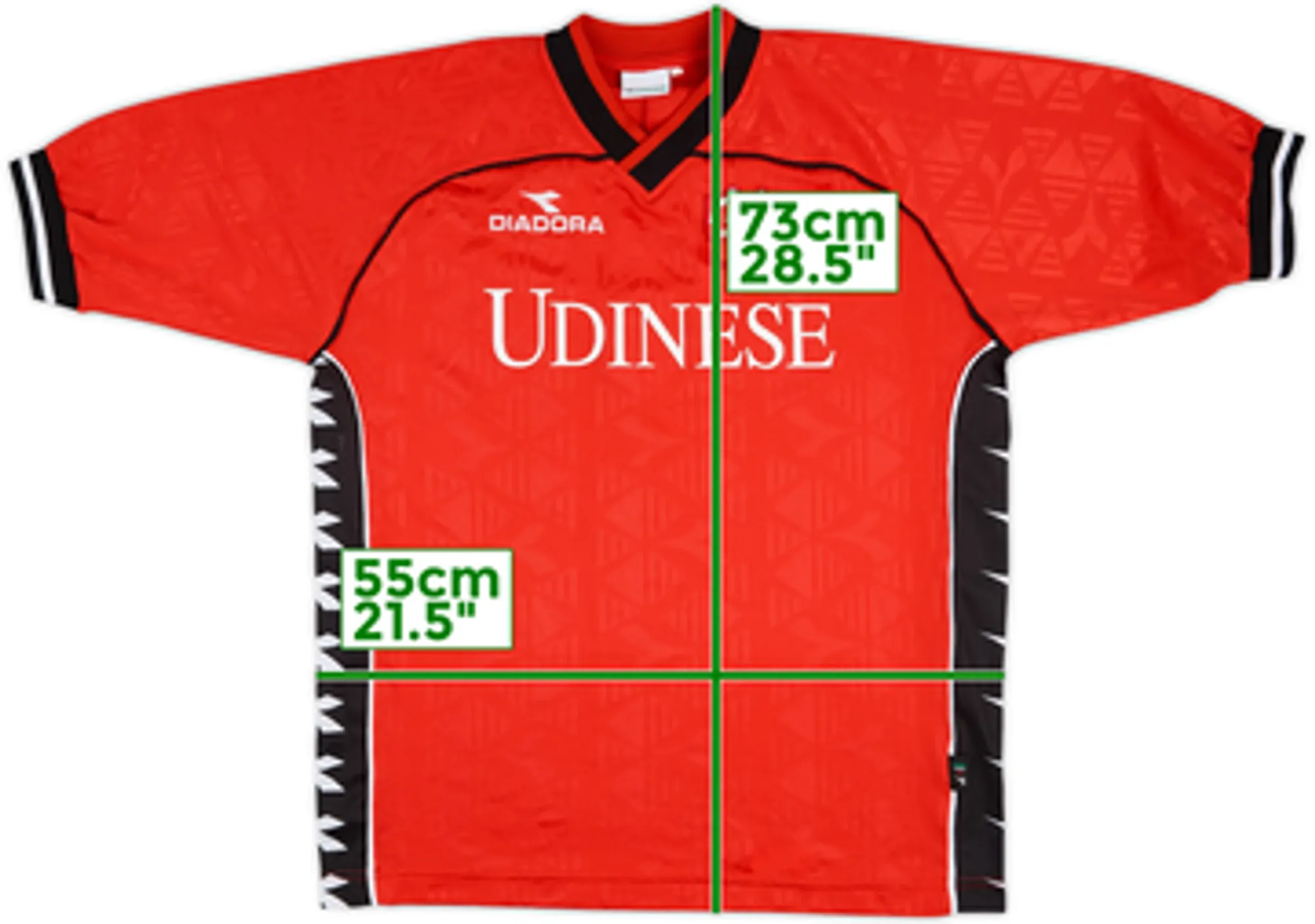 2001-02 Udinese Diadora Training Shirt - 5/10 - (XL)