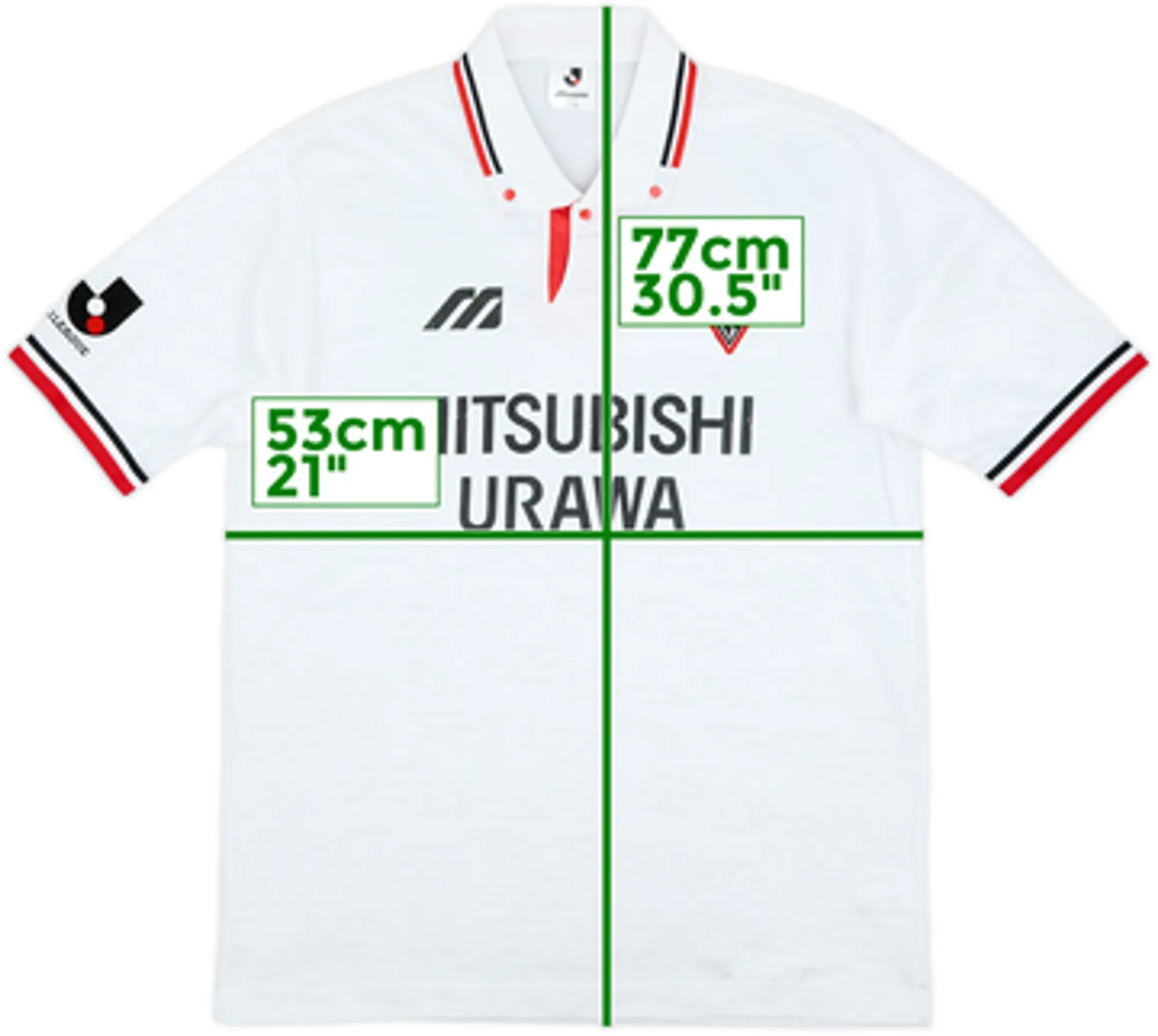 1995-96 Urawa Red Diamonds Away Shirt - 8/10 - (L)