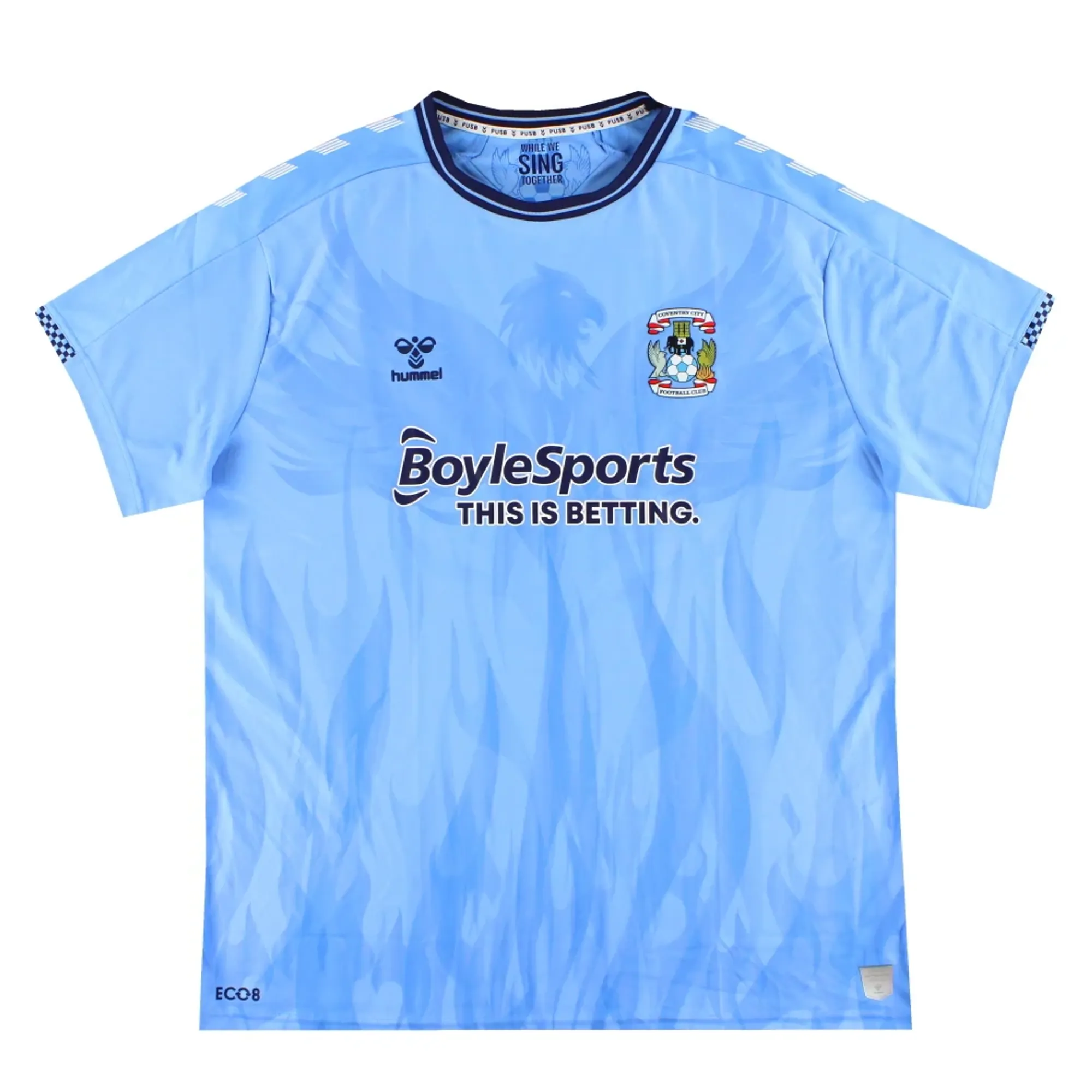 2021-22 Coventry Hummel Home Shirt XXXL - Coventry City / Excellent 