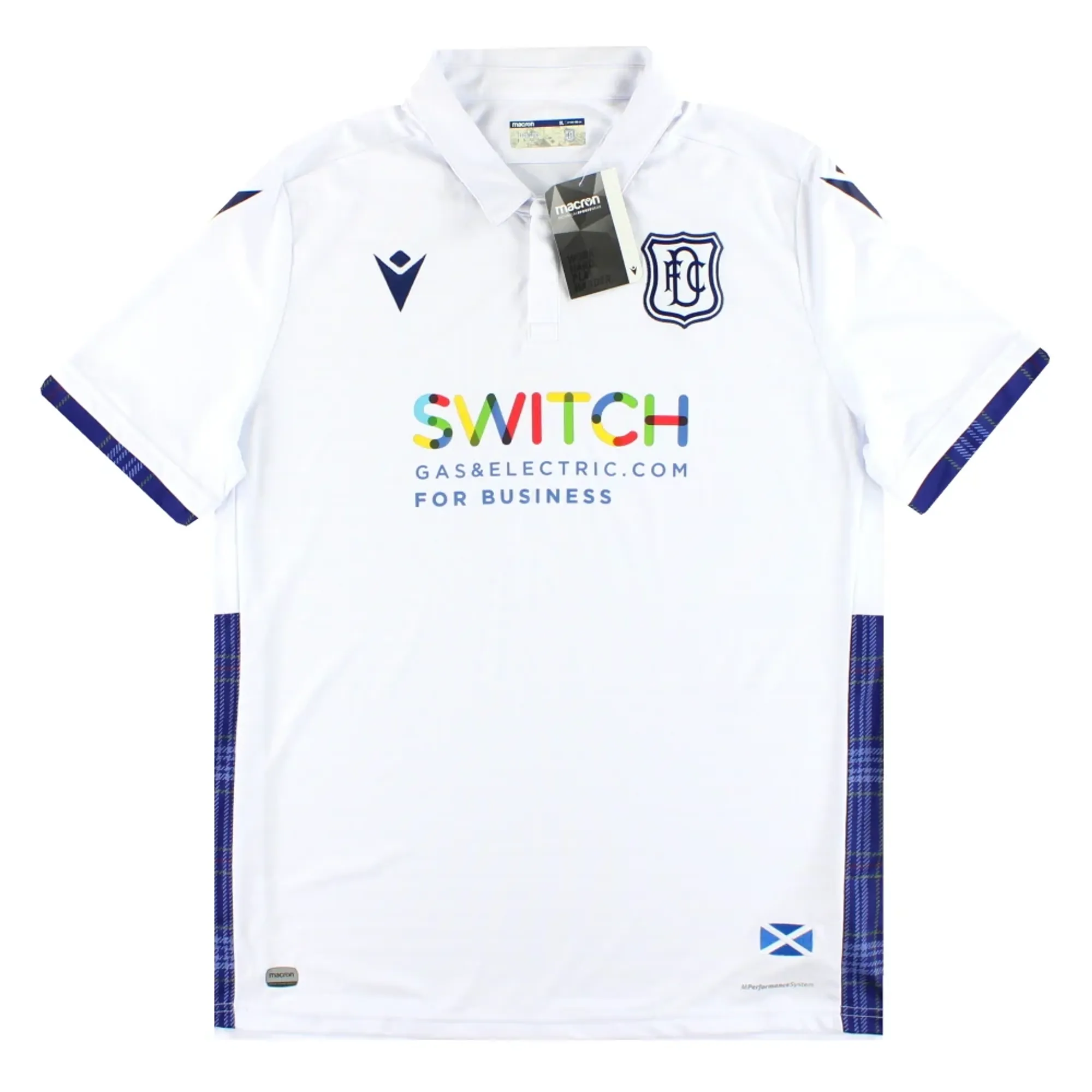 2019-20 Dundee Macron Away Shirt *w/tags* XL - Other Scottish Clubs / w/tags 
