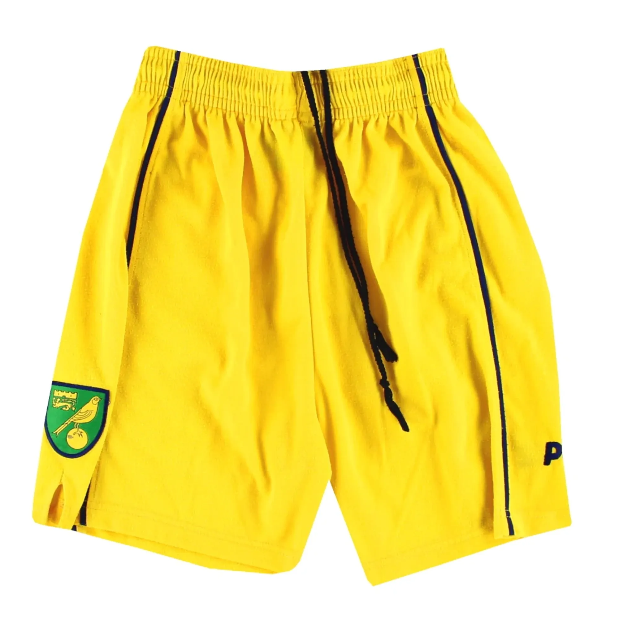 1997-99 Norwich City Pony Home Shorts L - Norwich City / Excellent 