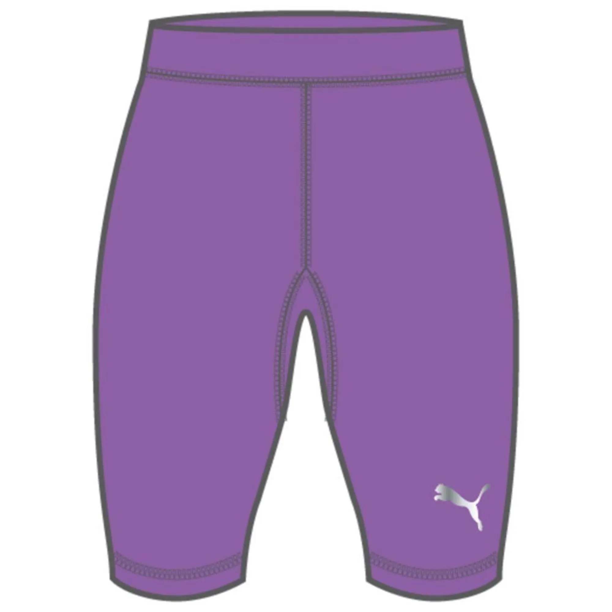 Liga Baselayer Short Tight Ultra Violet - ['Purple']