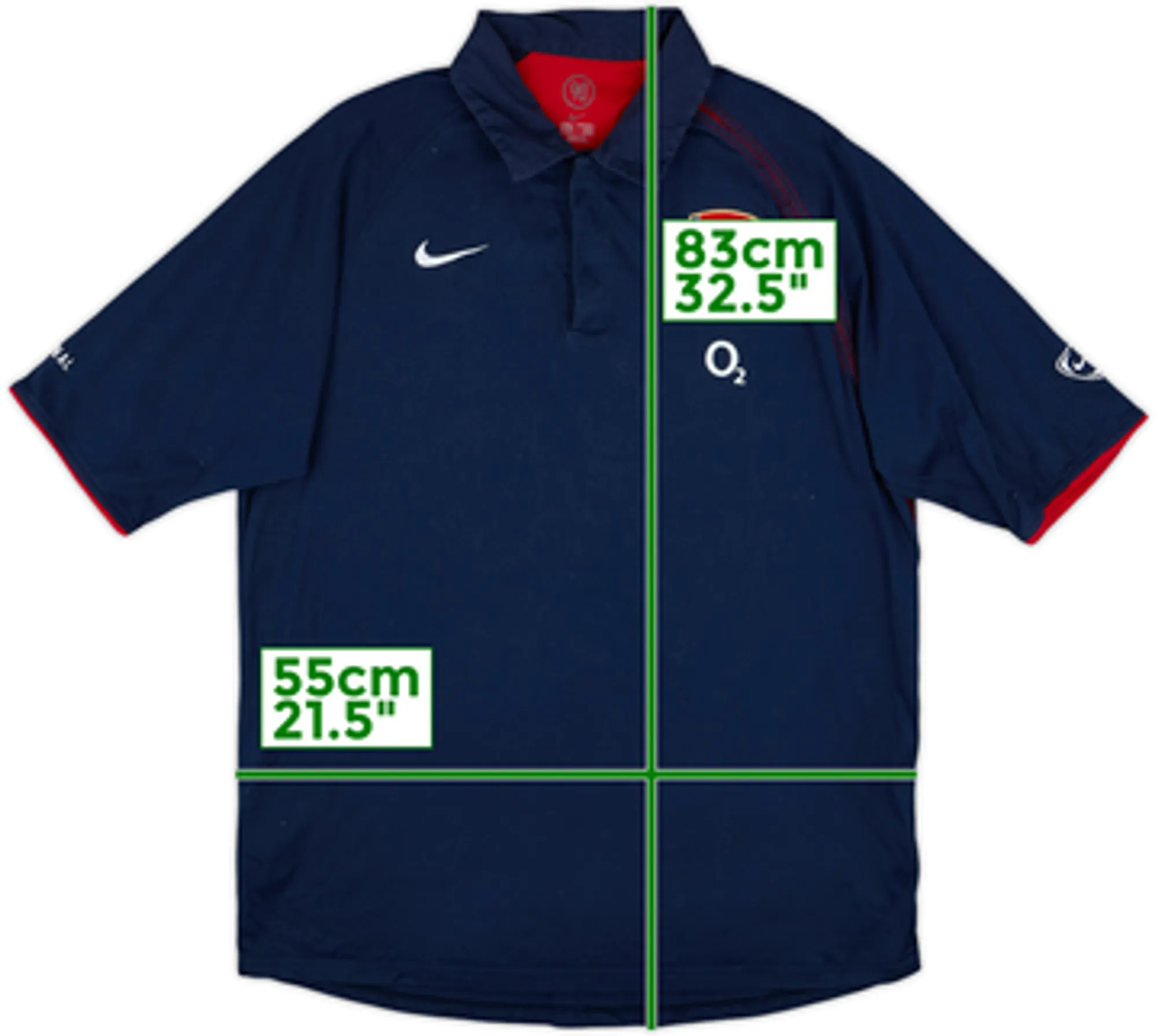 2004-05 Arsenal Nike Polo Shirt - 7/10 - (XL)