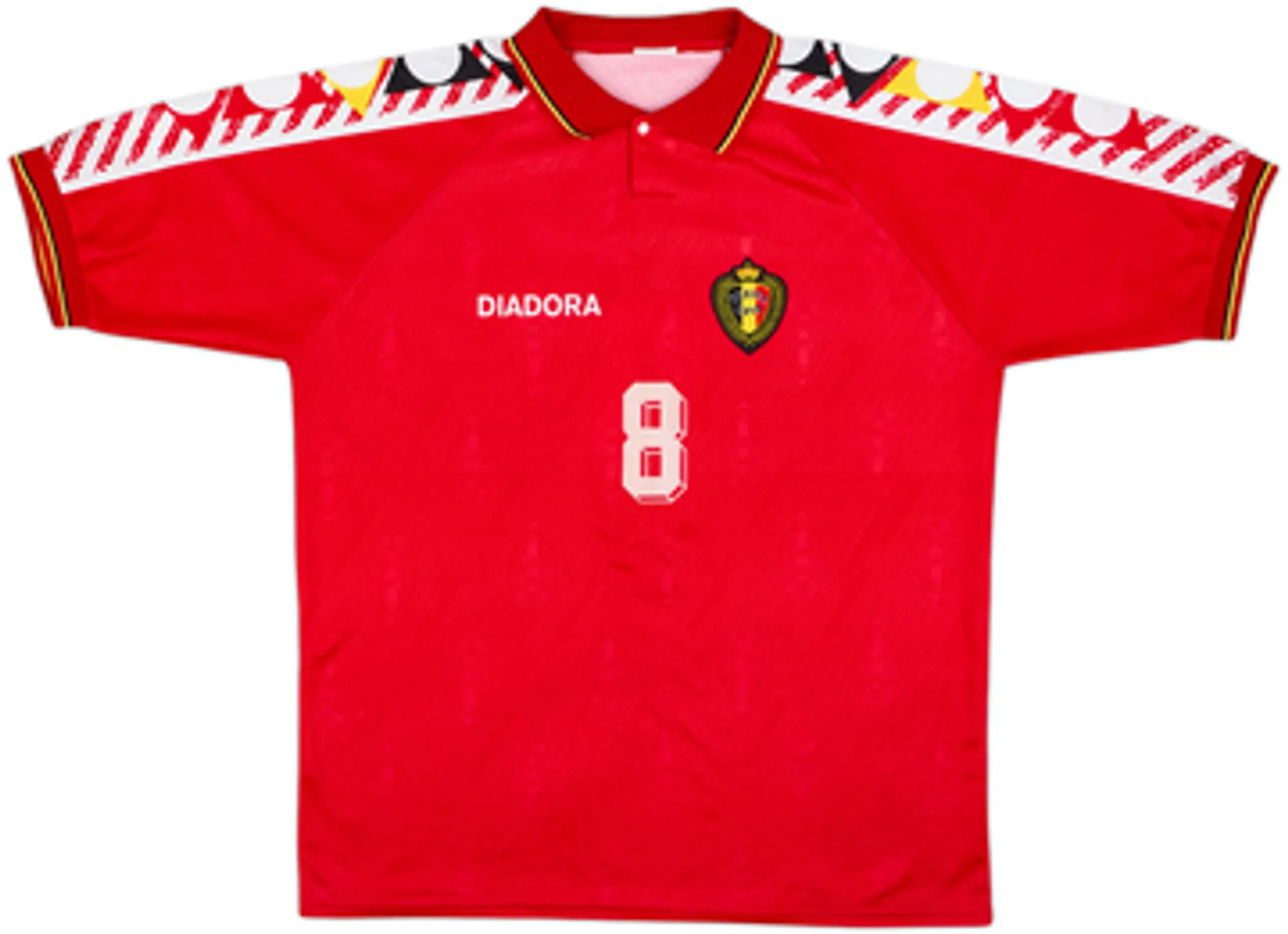 1994-96 Belgium Home Shirt #8 - 7/10 - (XL)