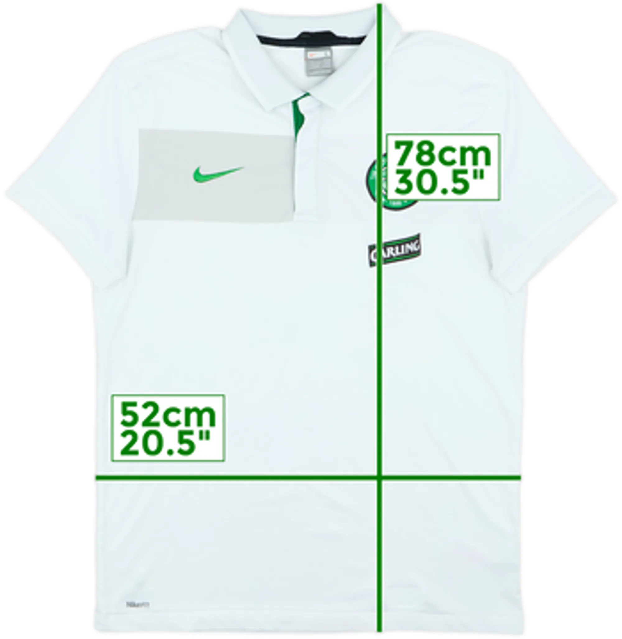 2009-10 Celtic Nike Polo Shirt - 10/10 - (L)