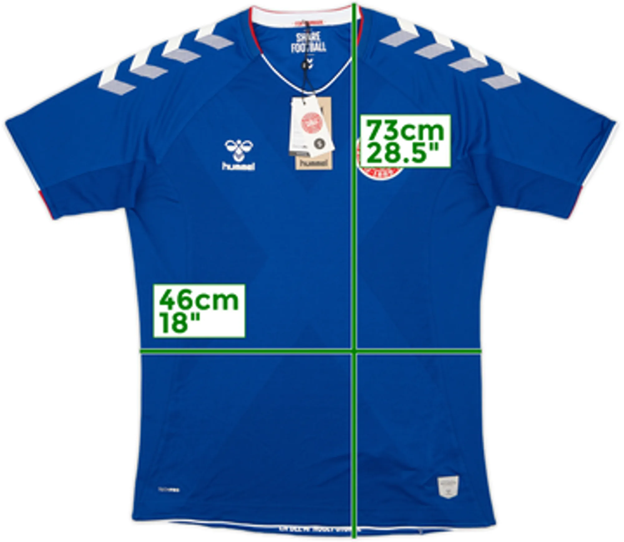 2018-19 Denmark Authentic GK S/S Shirt (M)