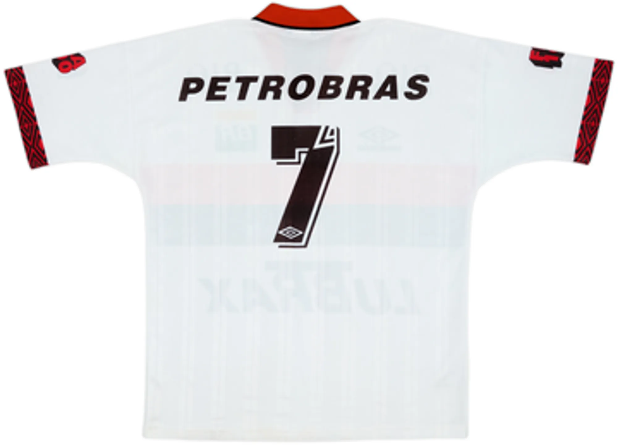 1995-96 Flamengo Centenary Away Shirt #7 - 8/10 - (L)