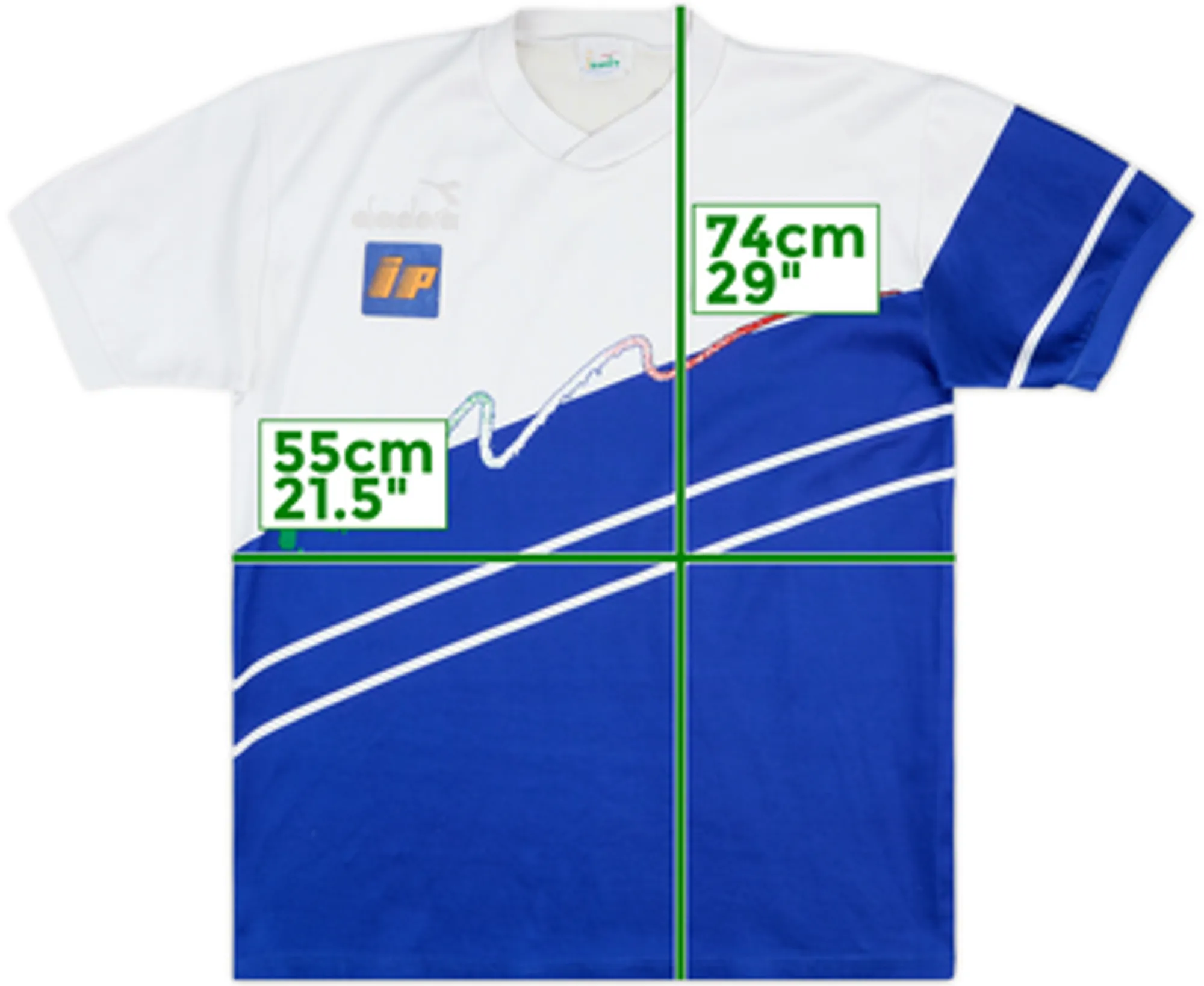 1990-92 Italy Diadora Training Shirt - 4/10 - (M)