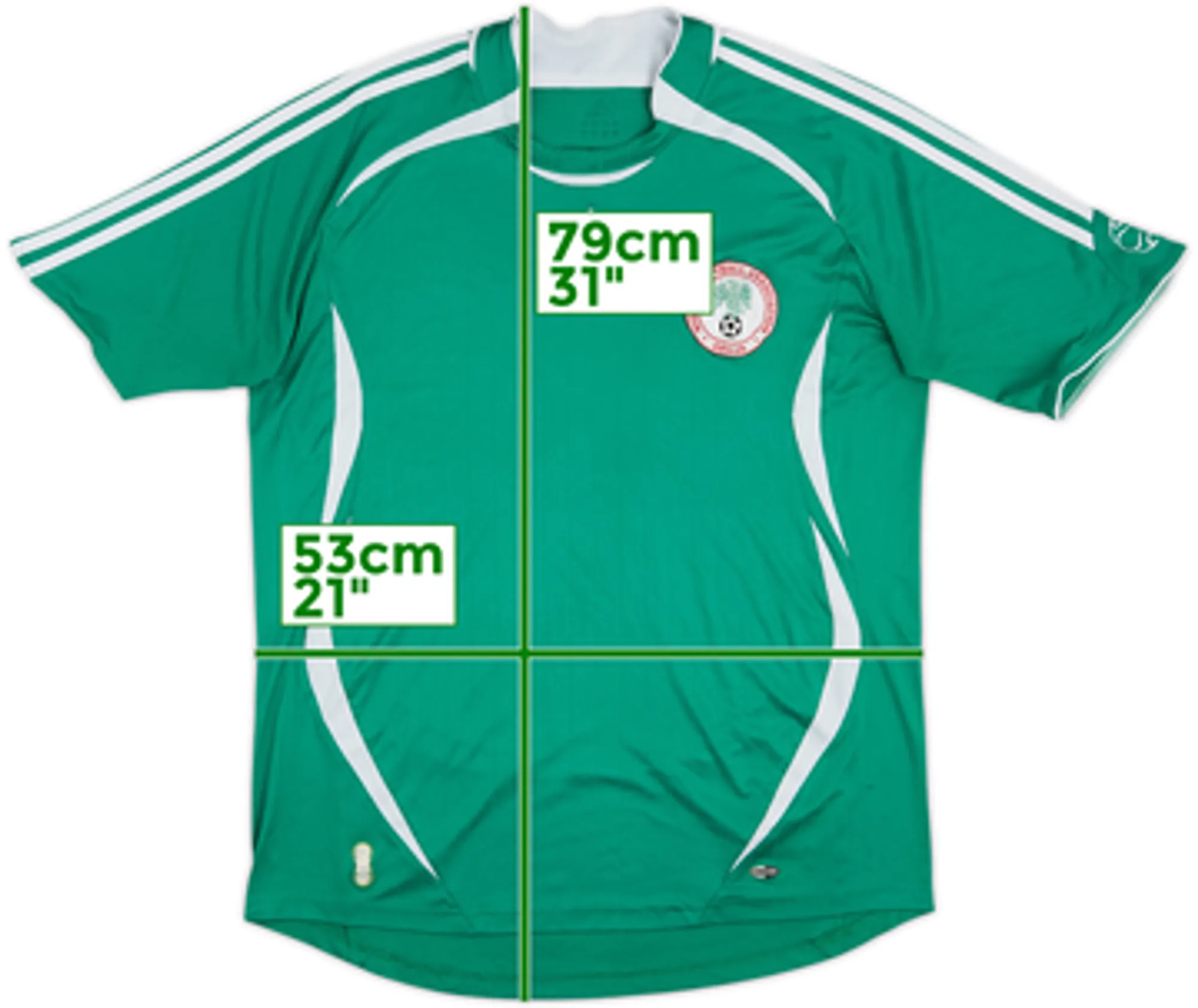 2006-07 Nigeria Home Shirt - 5/10 - (L)