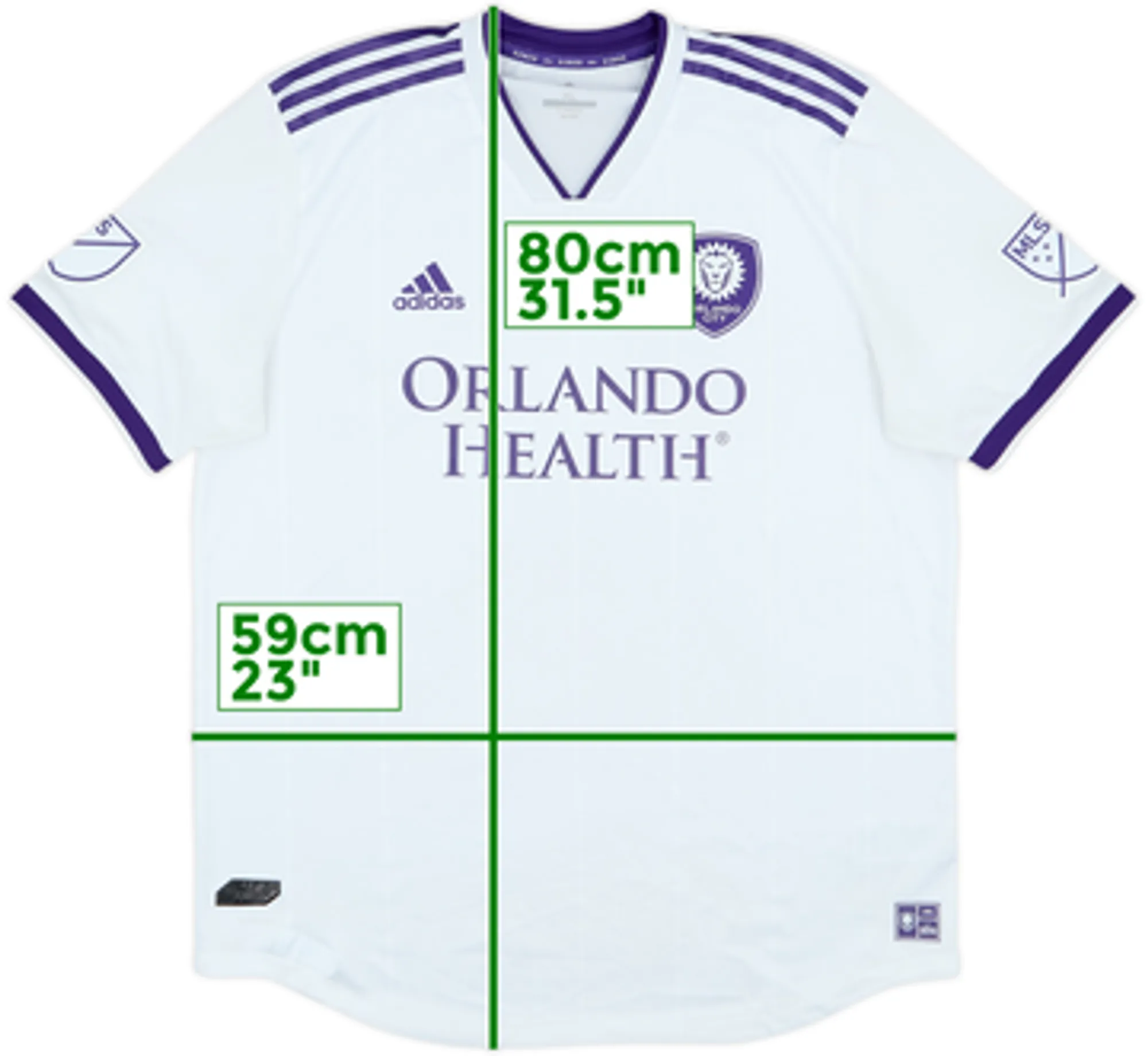 2018 Orlando City Authentic Away Shirt - 6/10 - (XL)