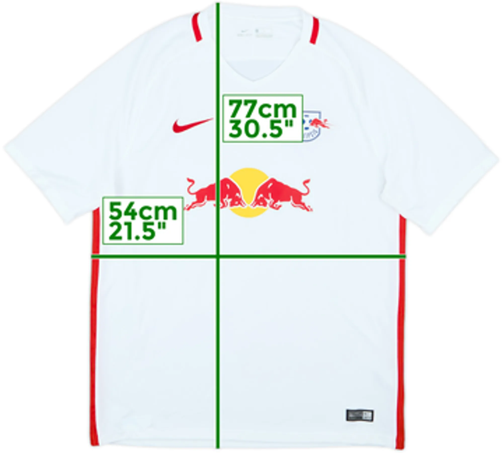 2016-17 RB Leipzig Home Shirt - 8/10 - (L)