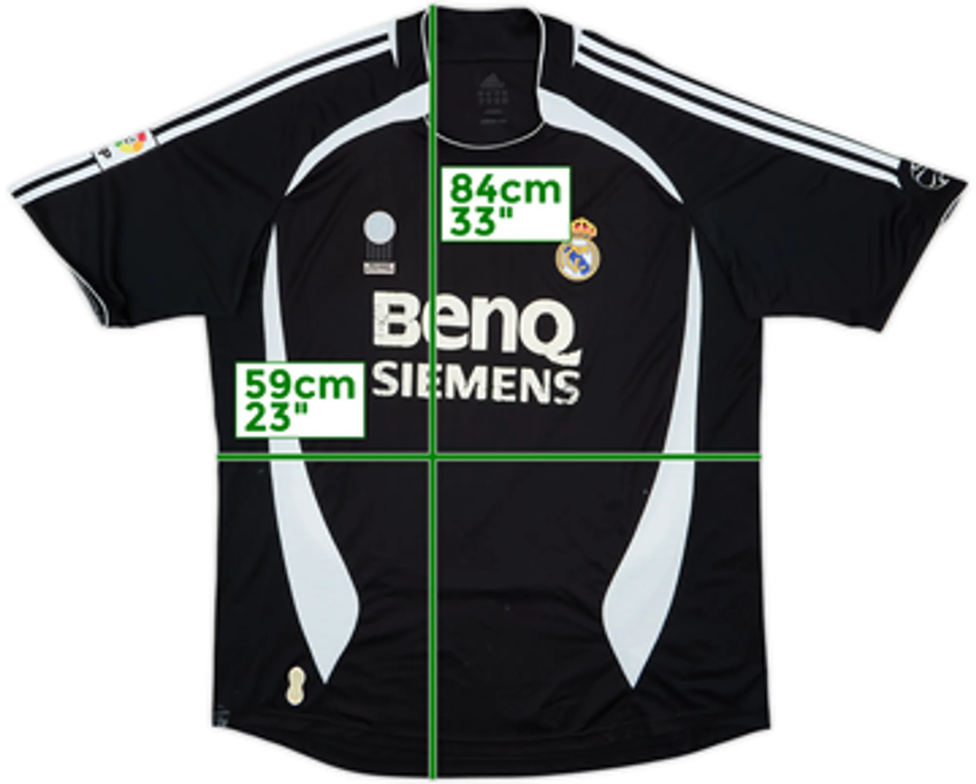 2006-07 Real Madrid Away Shirt - 5/10 - (XL)