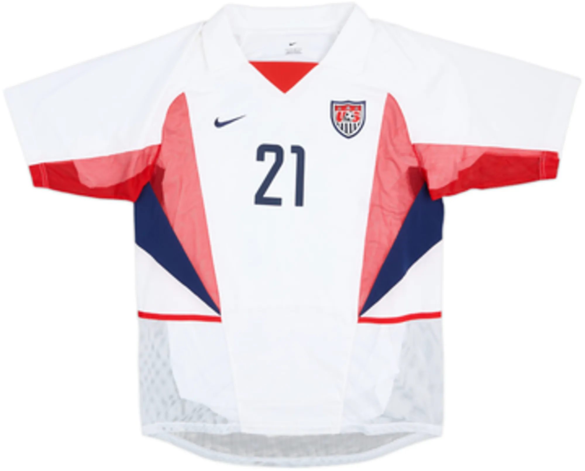 2002-03 USA Player Issue Home Shirt Donovan #21 - 8/10 - (S)