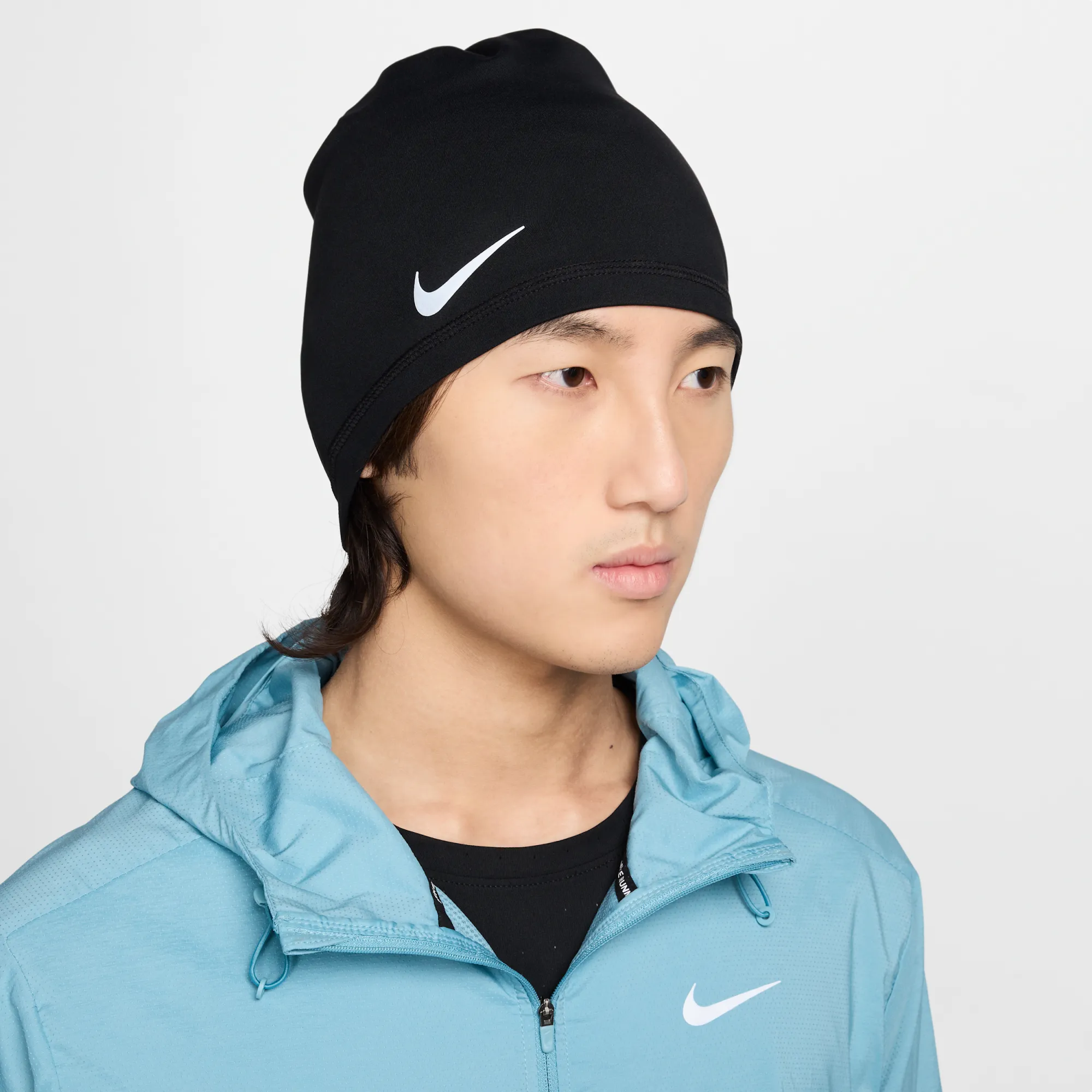 Nike Peak Dri-FIT Running Beanie - Black