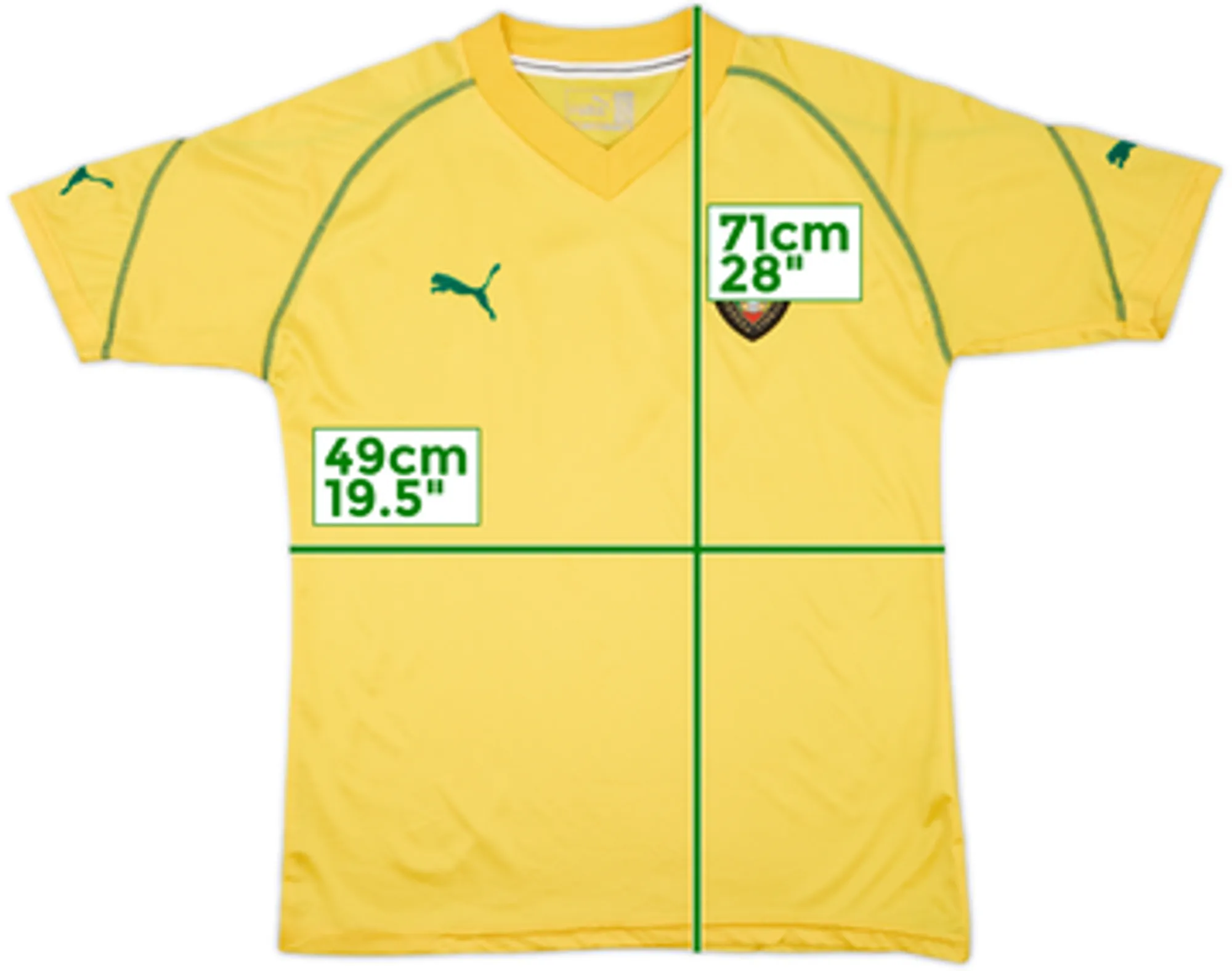 2000-01 Cameroon Puma Training Shirt - 8/10 - (M)